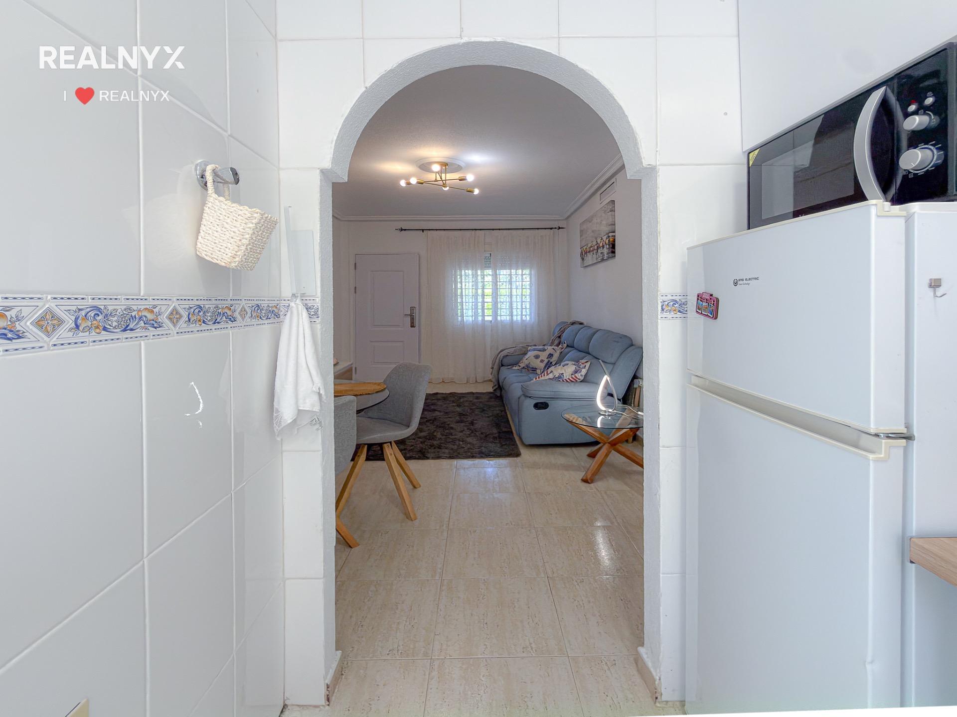 Bedroom interior with window, 3-bedroom bungalow, Torreblanca, Torrevieja
