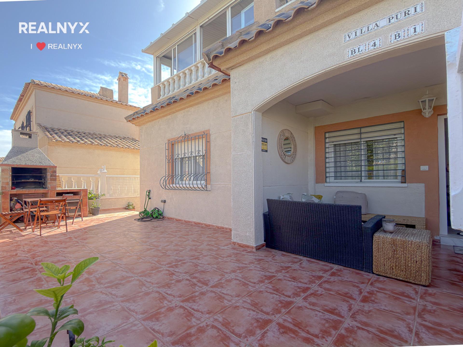 Living room seating area, ground-floor bungalow, Torreblanca, Torrevieja