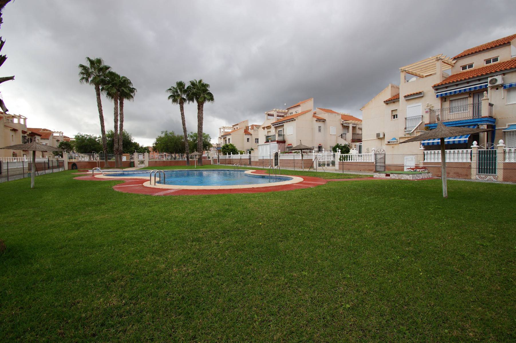 Communal garden areas within Playa Flamenca urbanisation