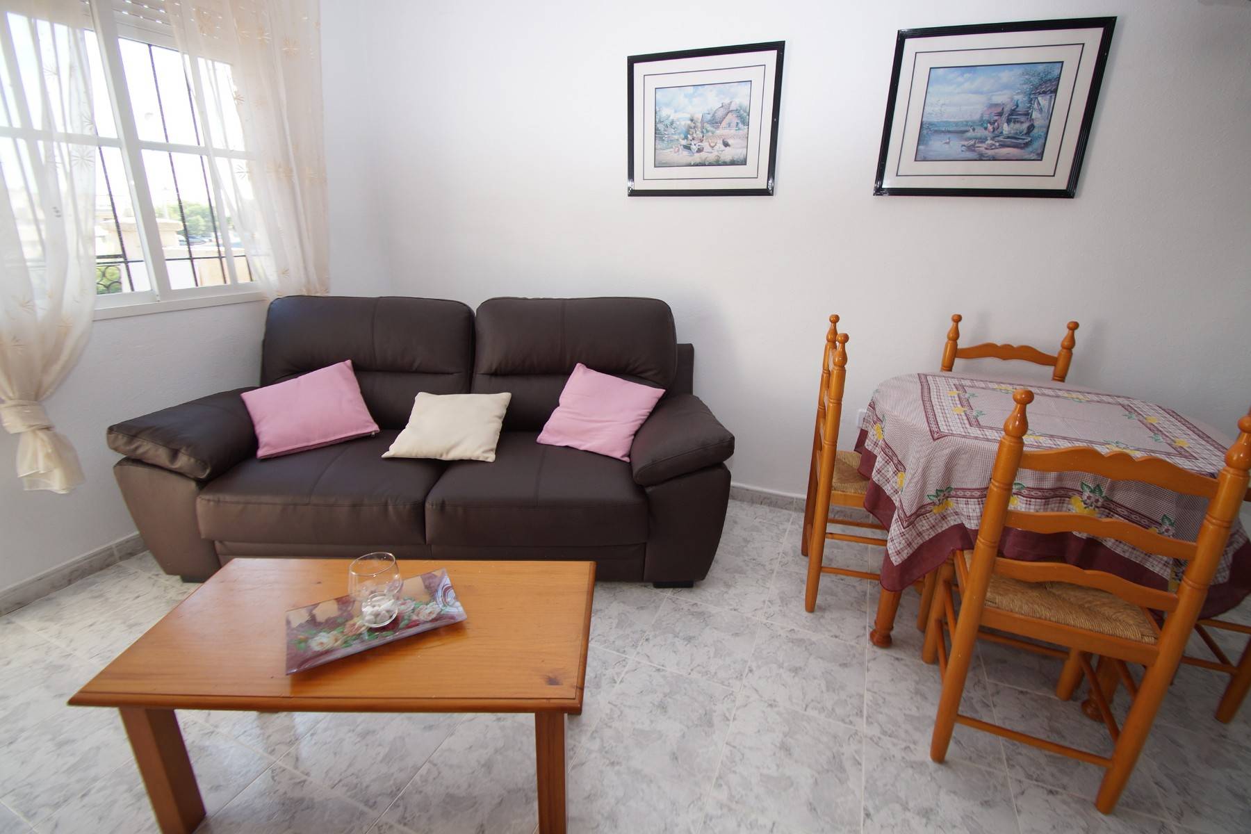 Interior hallway in top-floor bungalow, Playa Flamenca, Orihuela Costa