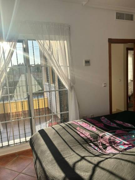 Overhead view of terrace and communal pool area, Lo Crispin, Algorfa