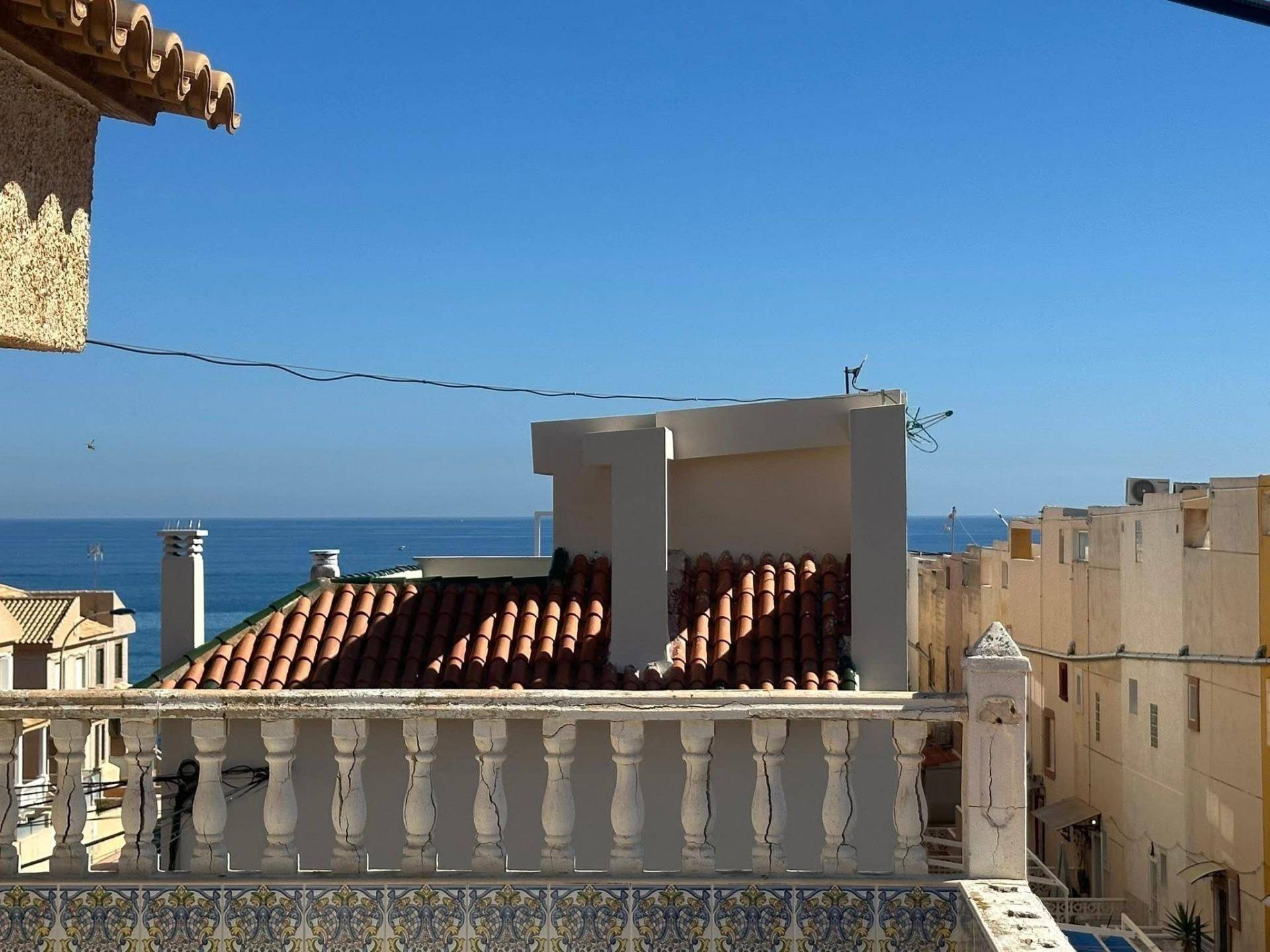 Private parking spaces at villa in Cabo Cervera, Torrevieja