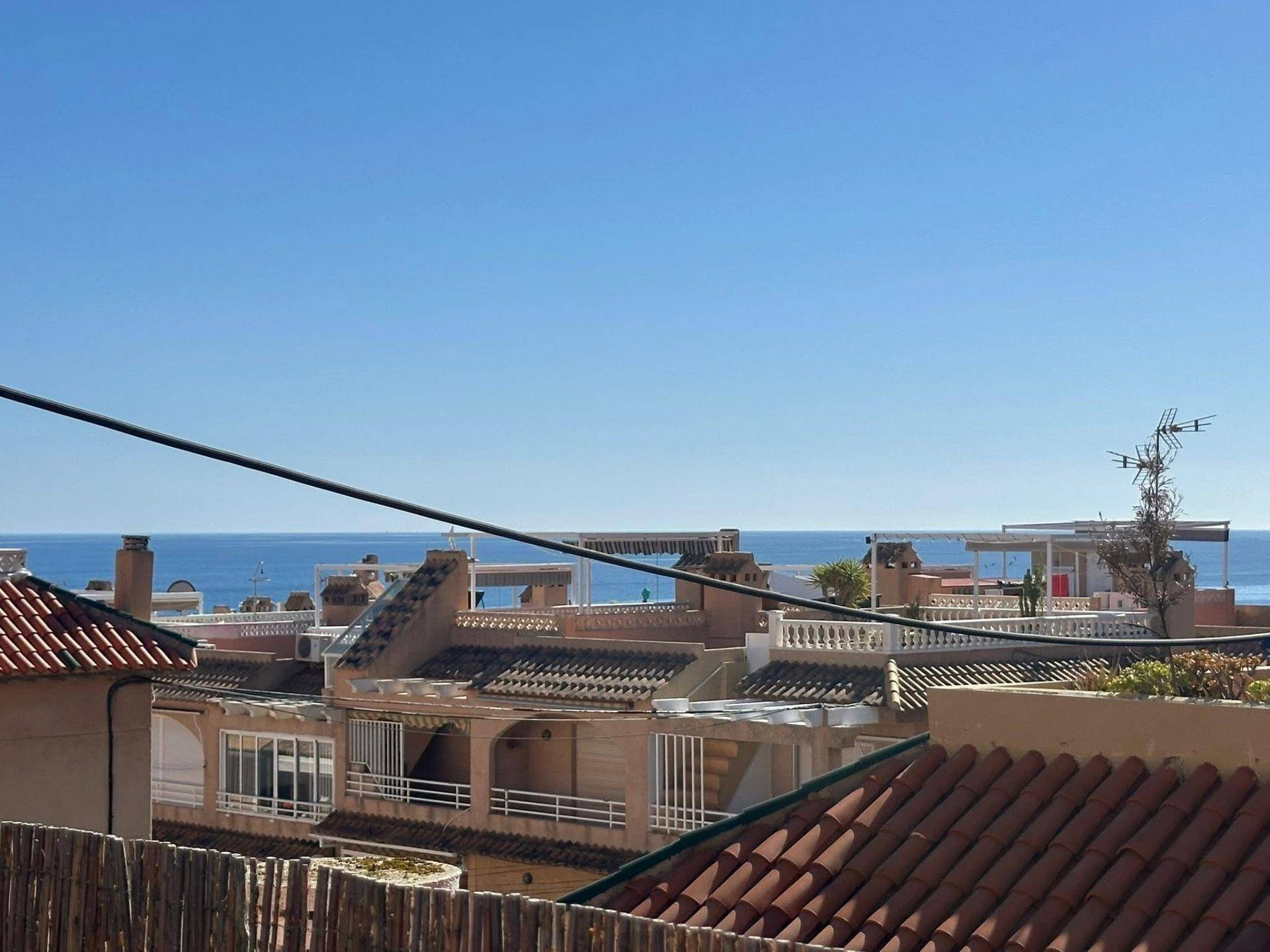 Exterior facade of villa in Cabo Cervera, Torrevieja