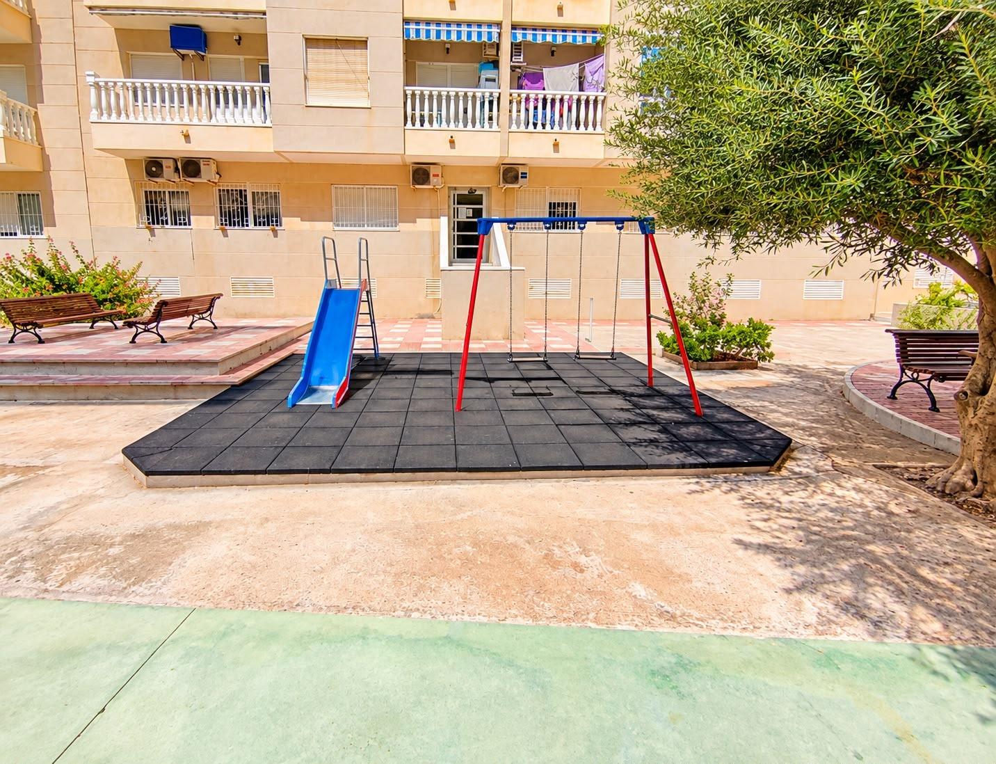 Furnished interior overview of studio apartment, Playa del Cura