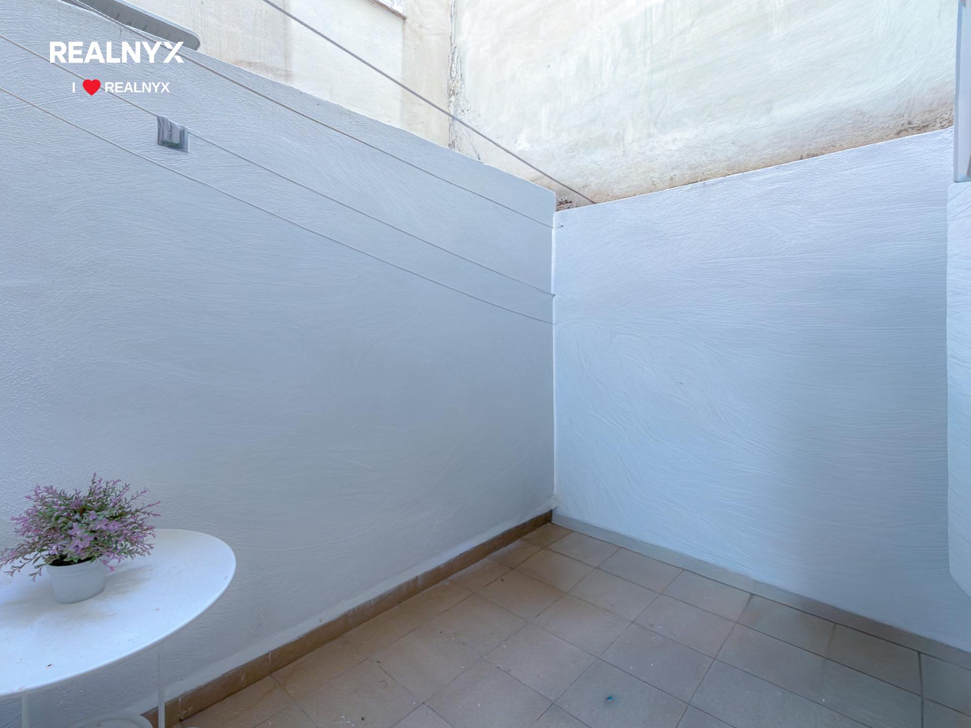 Pool surround and lounging area, Nueva Torrevieja urbanisation
