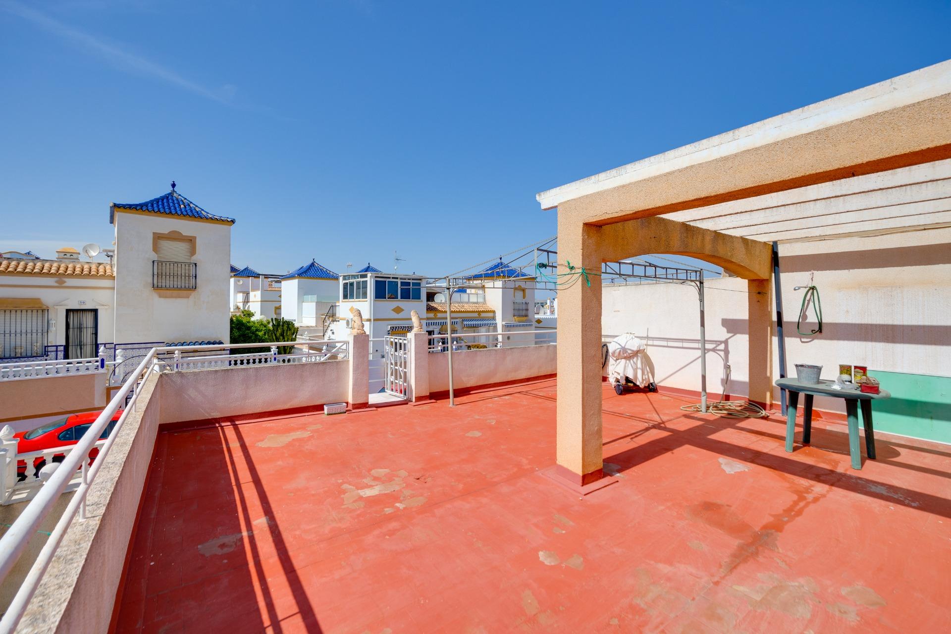 Entrance to gated urbanisation, Los Altos, Torrevieja