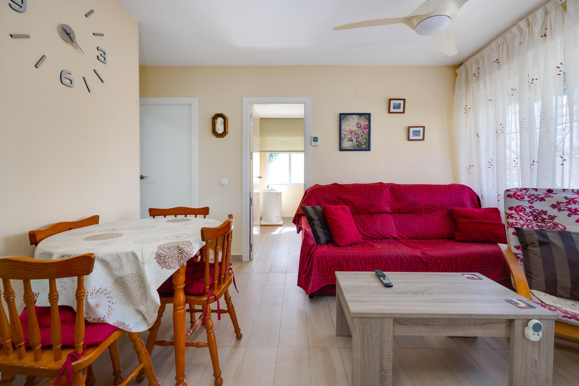 Air conditioning unit in living area, Los Altos townhouse