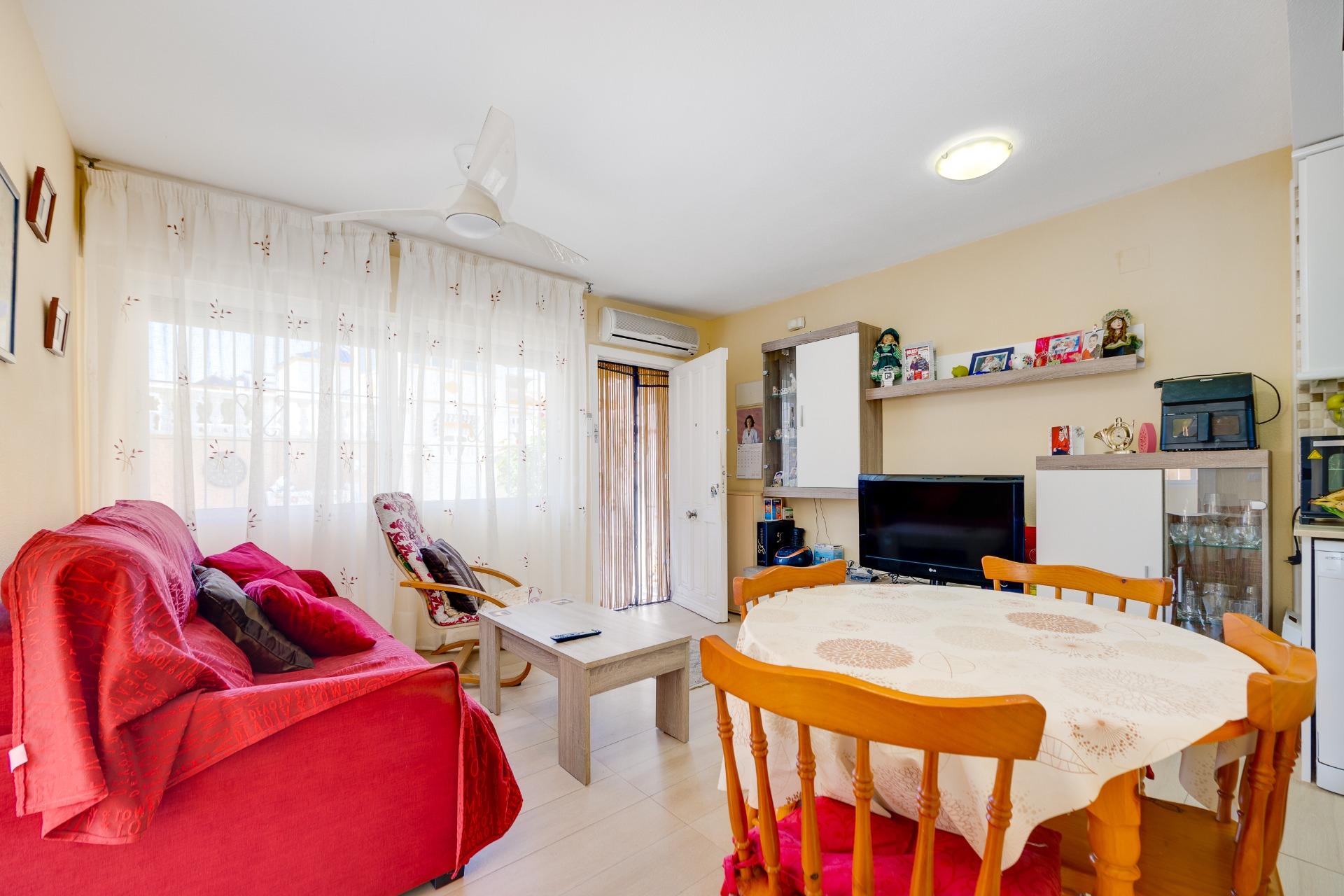 Garden path within gated urbanisation, Los Altos, Torrevieja