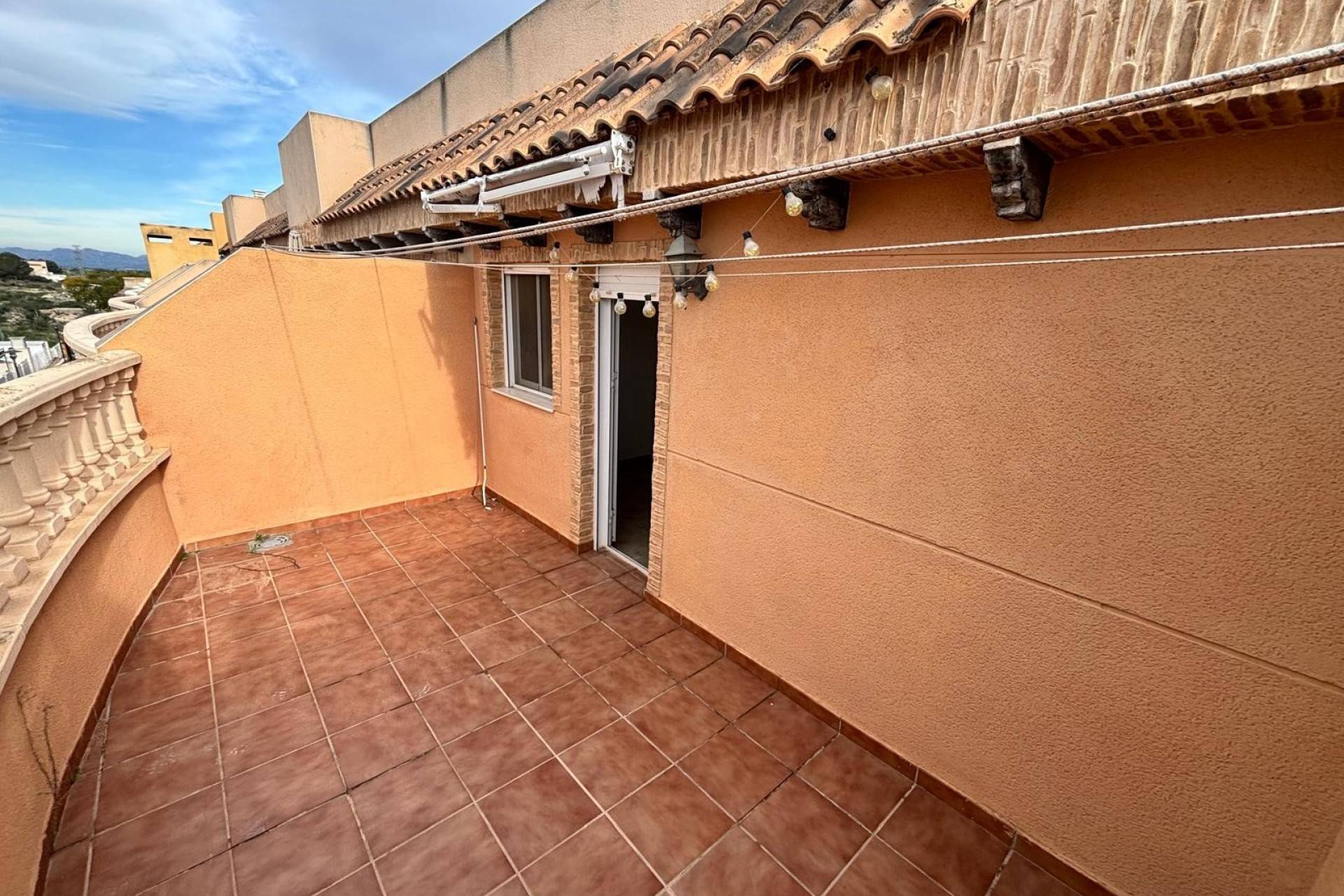 Exterior front facade of villa, El Edén, Guardamar Del Segura