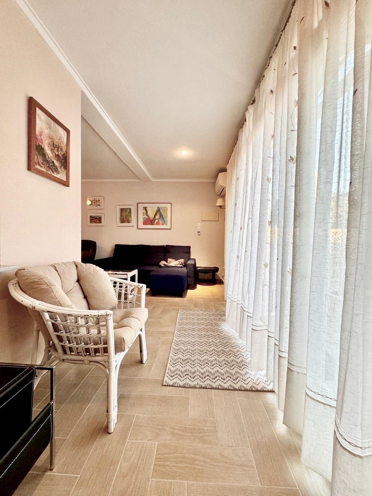 Patio in 1-bedroom townhouse, La Siesta, Torrevieja