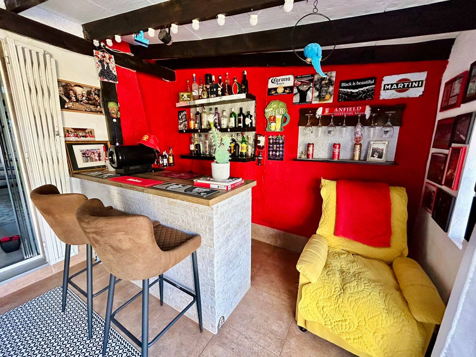 Interior view of living space in villa, La Siesta, Torrevieja