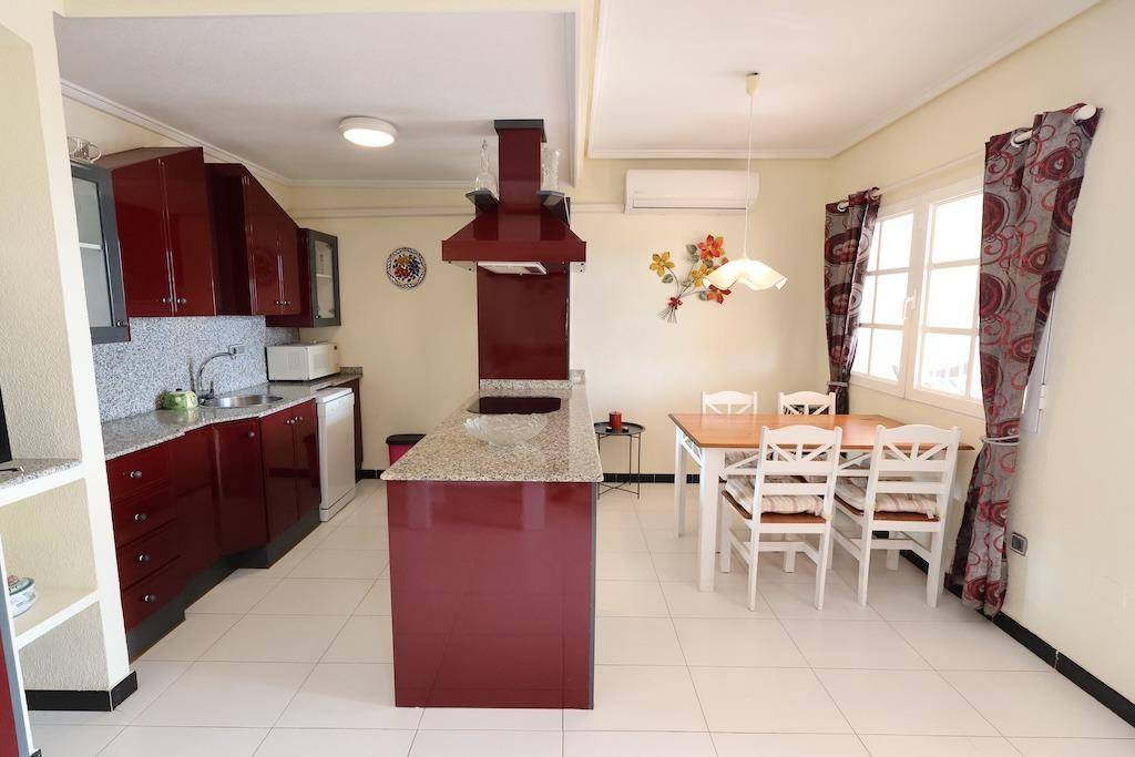 Communal swimming pool and surrounding terrace, La Siesta, Torrevieja
