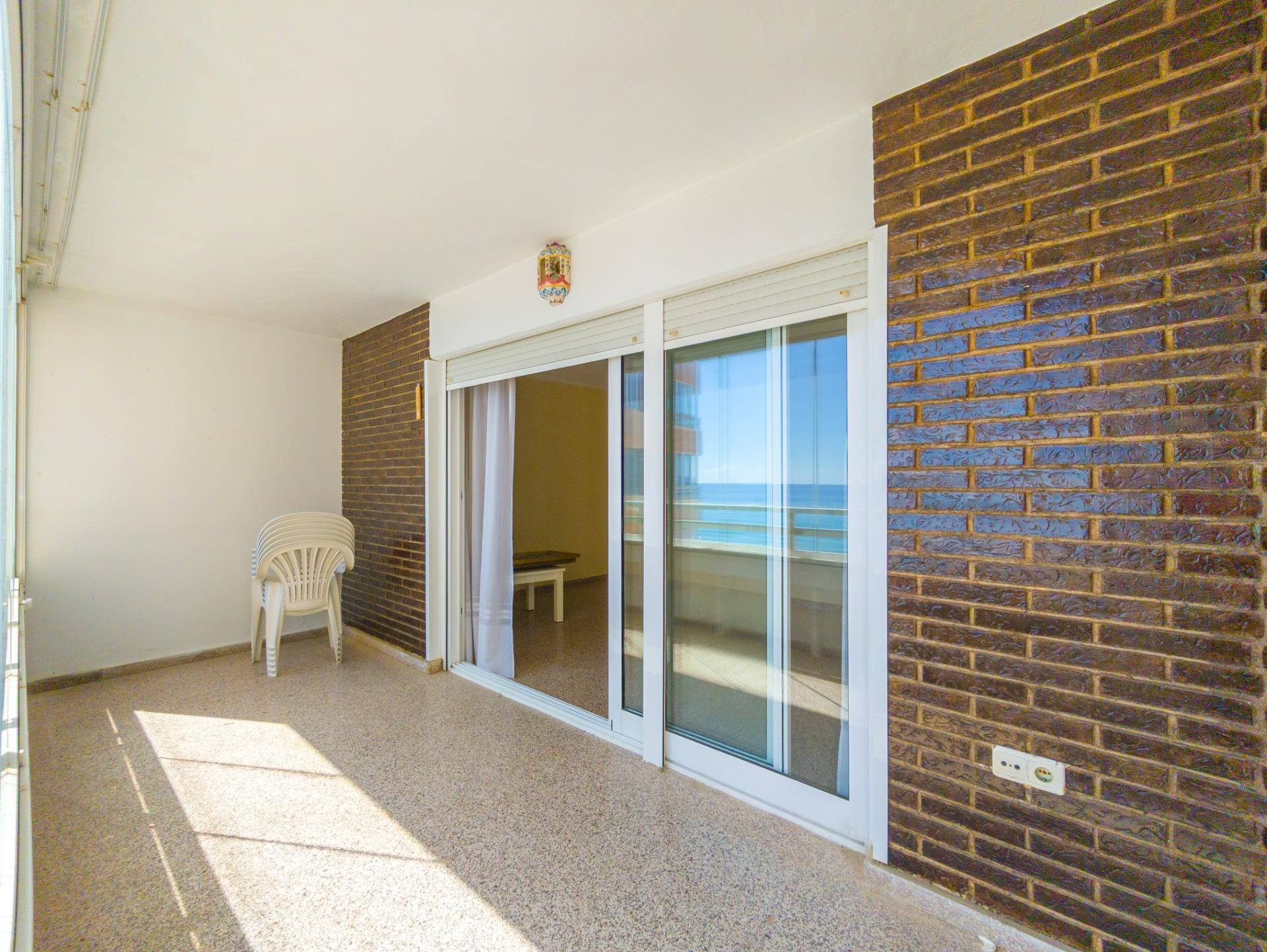 Balcony view looking towards the sea from 8th floor, La Mata Pueblo