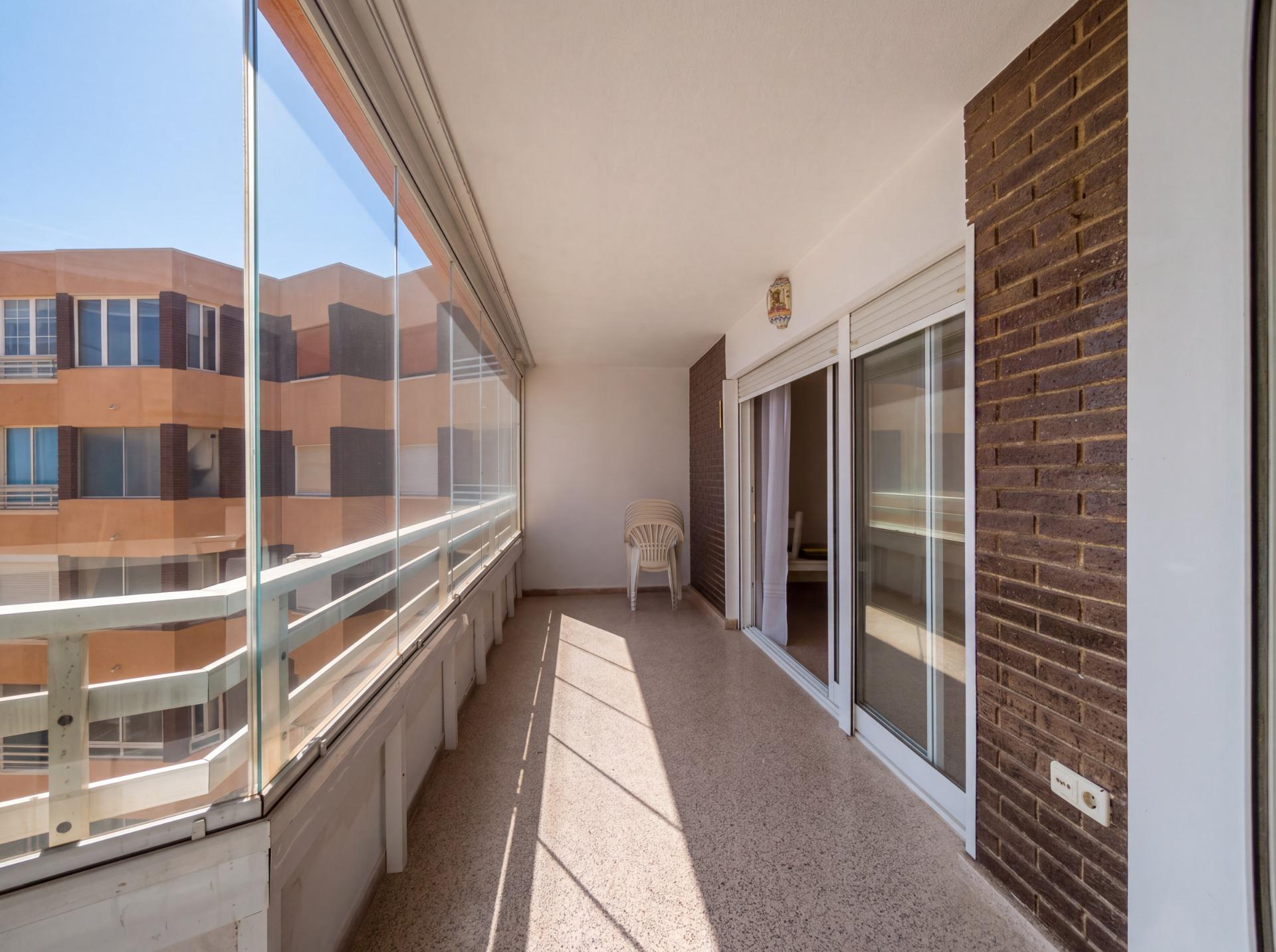 Sea view from 8th-floor terrace, La Mata Pueblo, Torrevieja