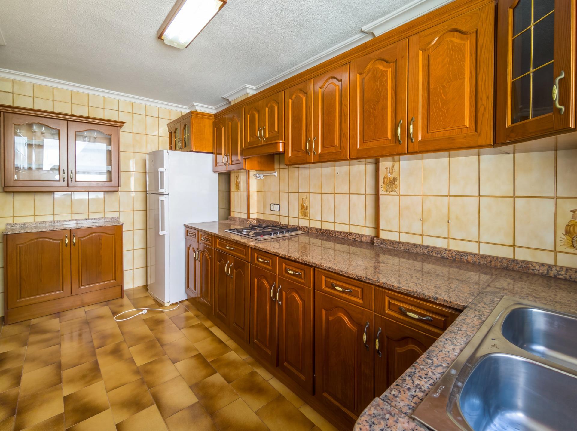 Bedroom with built-in wardrobes in apartment, La Mata Pueblo, Torrevieja