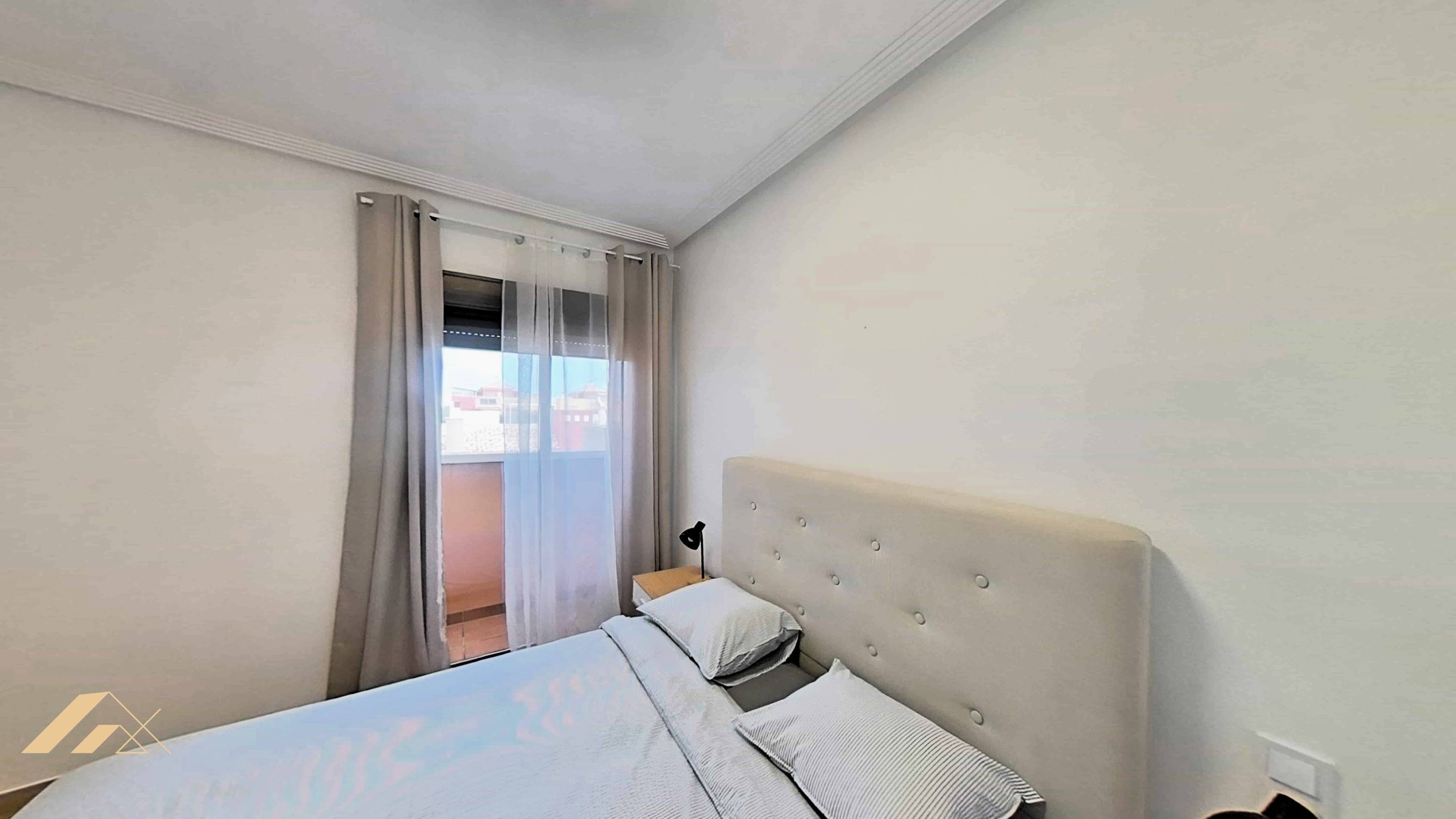 Ground-level garden access door, apartment in Lomas de Cabo Roig