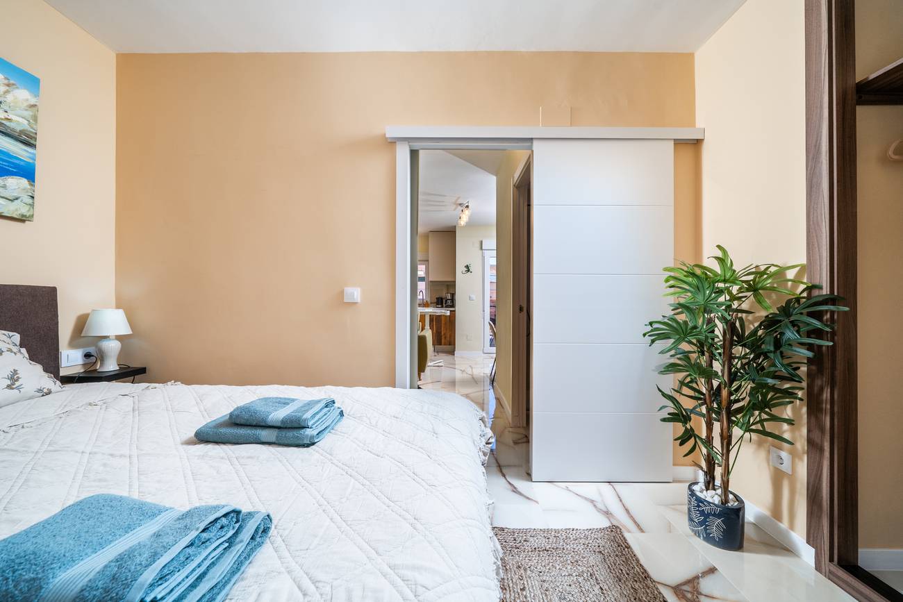 Garden and communal space in residential complex, La Siesta, Torrevieja