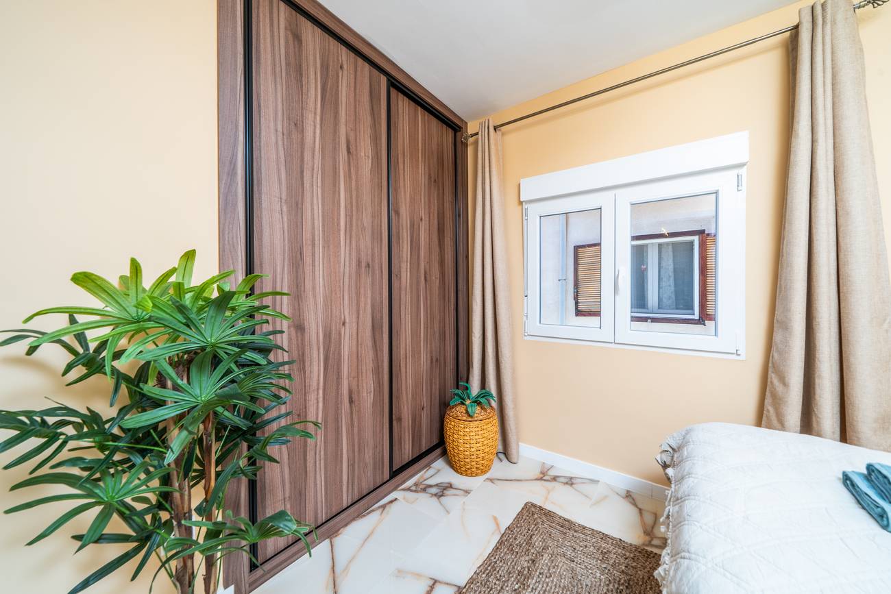Rooftop or upper-level view from complex, La Siesta, Torrevieja
