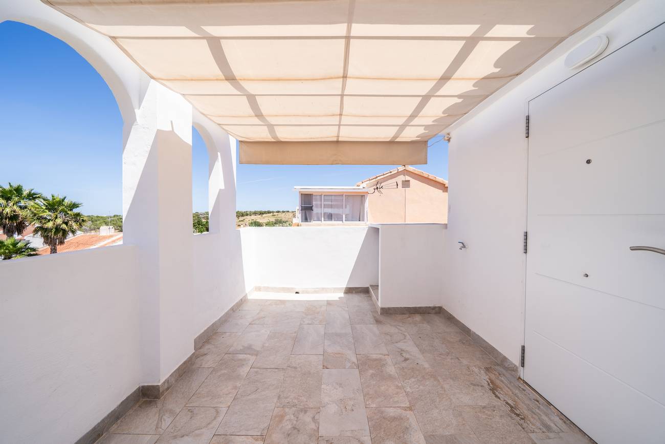 Aerial or elevated view of complex surroundings, La Siesta, Torrevieja