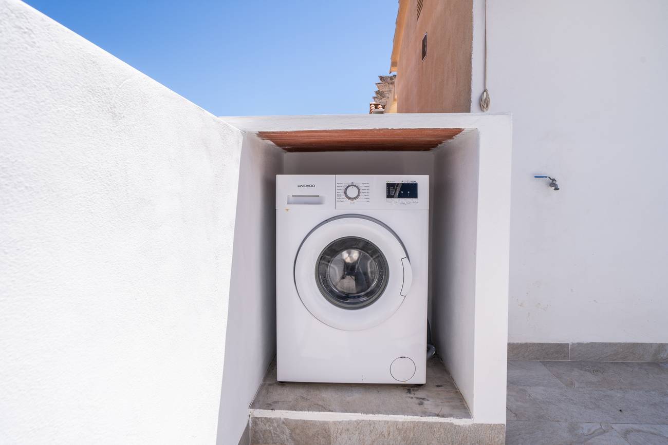 Bathroom shower or bath detail in ground-floor apartment, La Siesta, Torrevieja