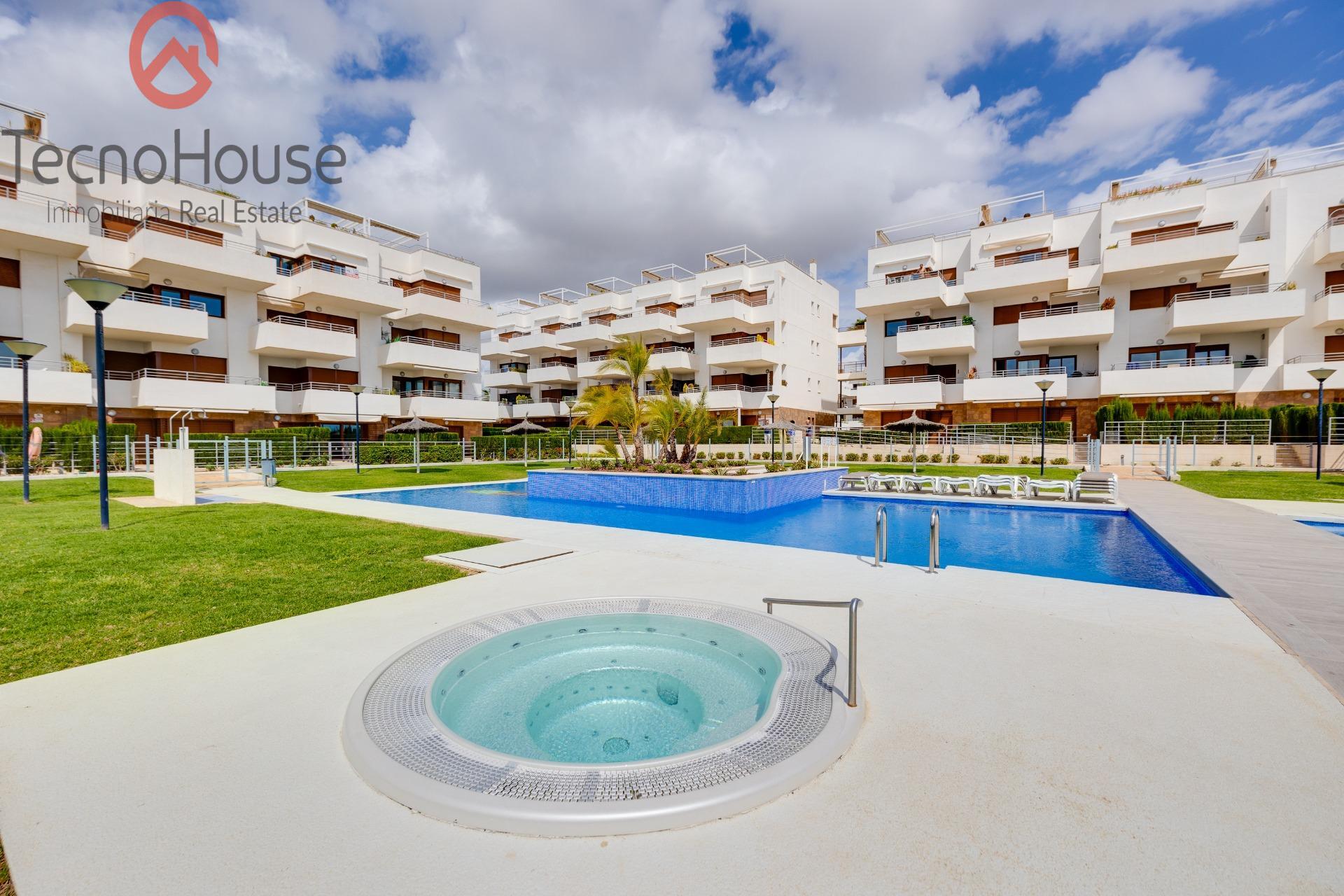 Living room in 2-bedroom apartment, Lomas de Cabo Roig, Orihuela Costa