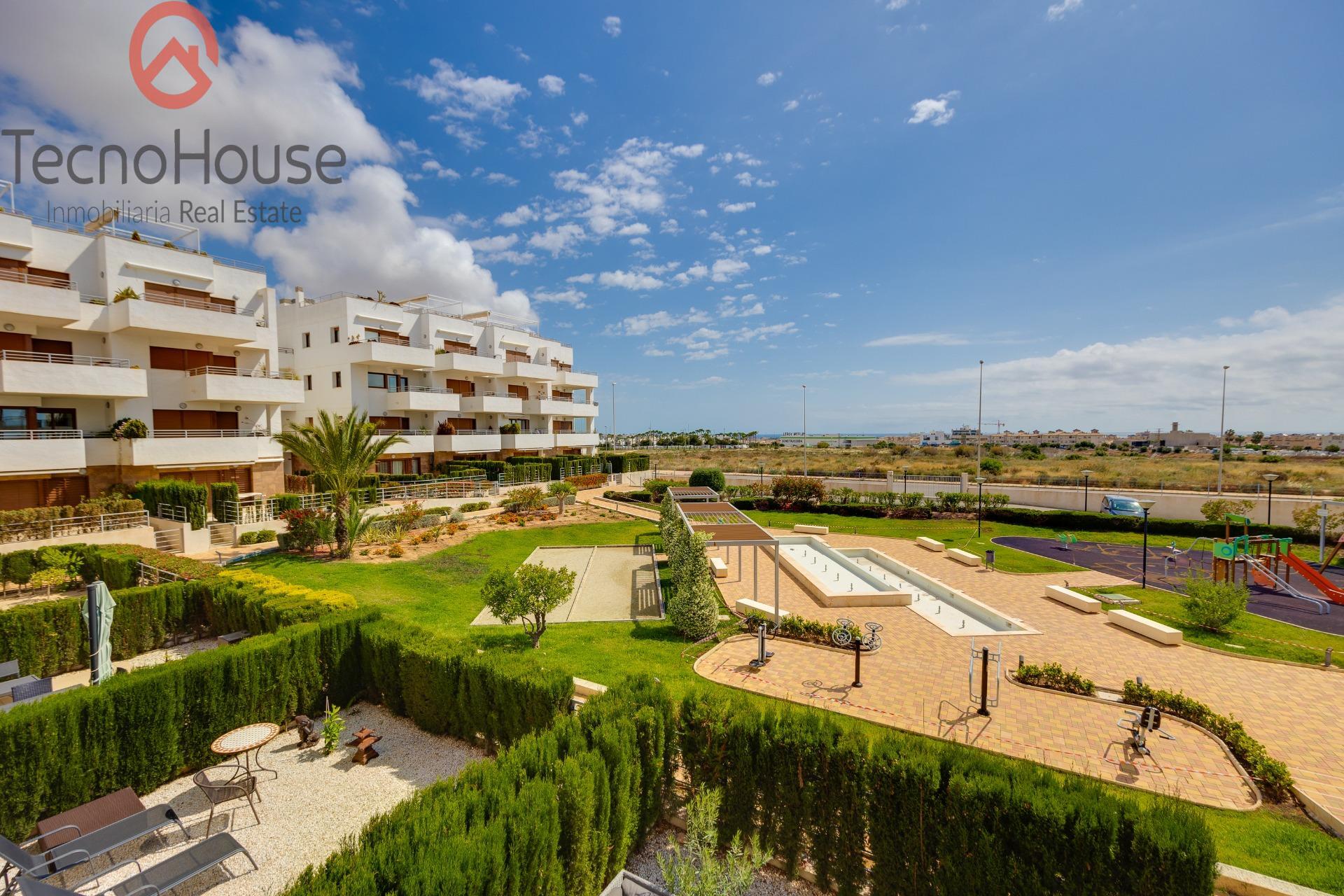 Exterior building facade at Residencial Terrazas de Campoamor