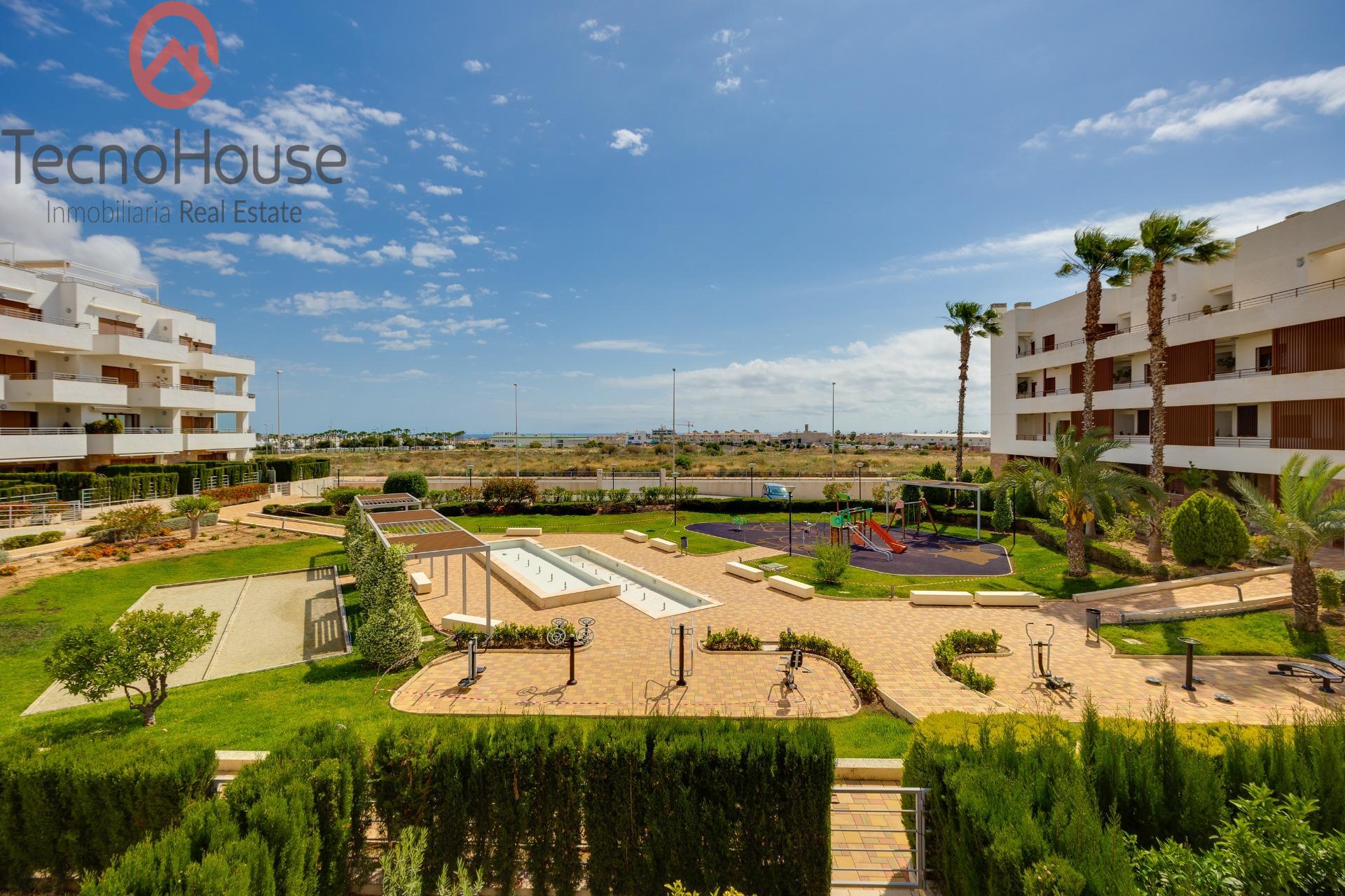 Communal pathway and garden area, Residencial Terrazas de Campoamor