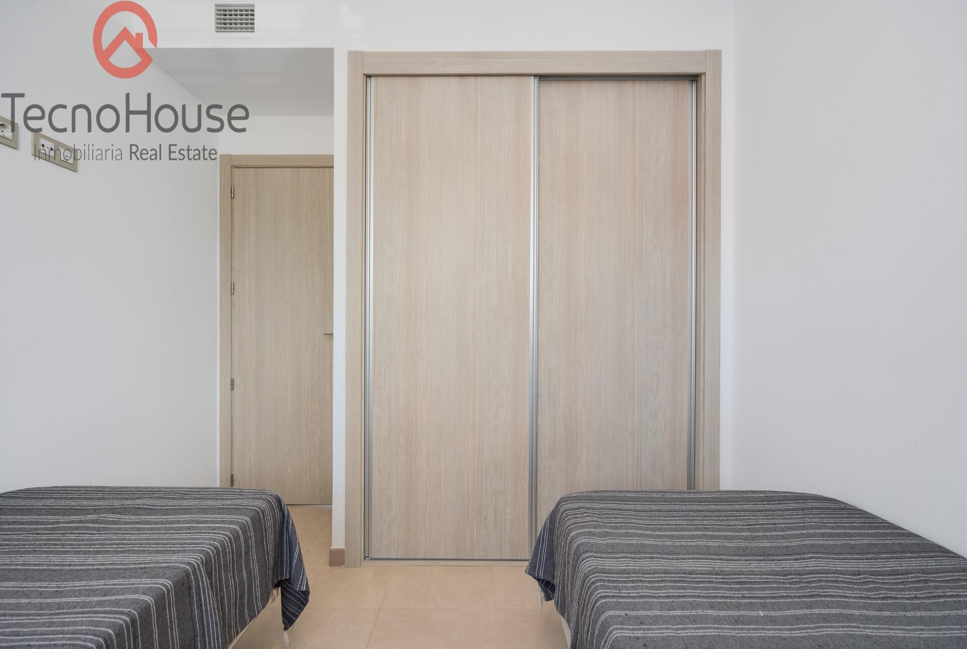 Second bedroom furnishings in apartment, Lomas de Cabo Roig, Orihuela Costa