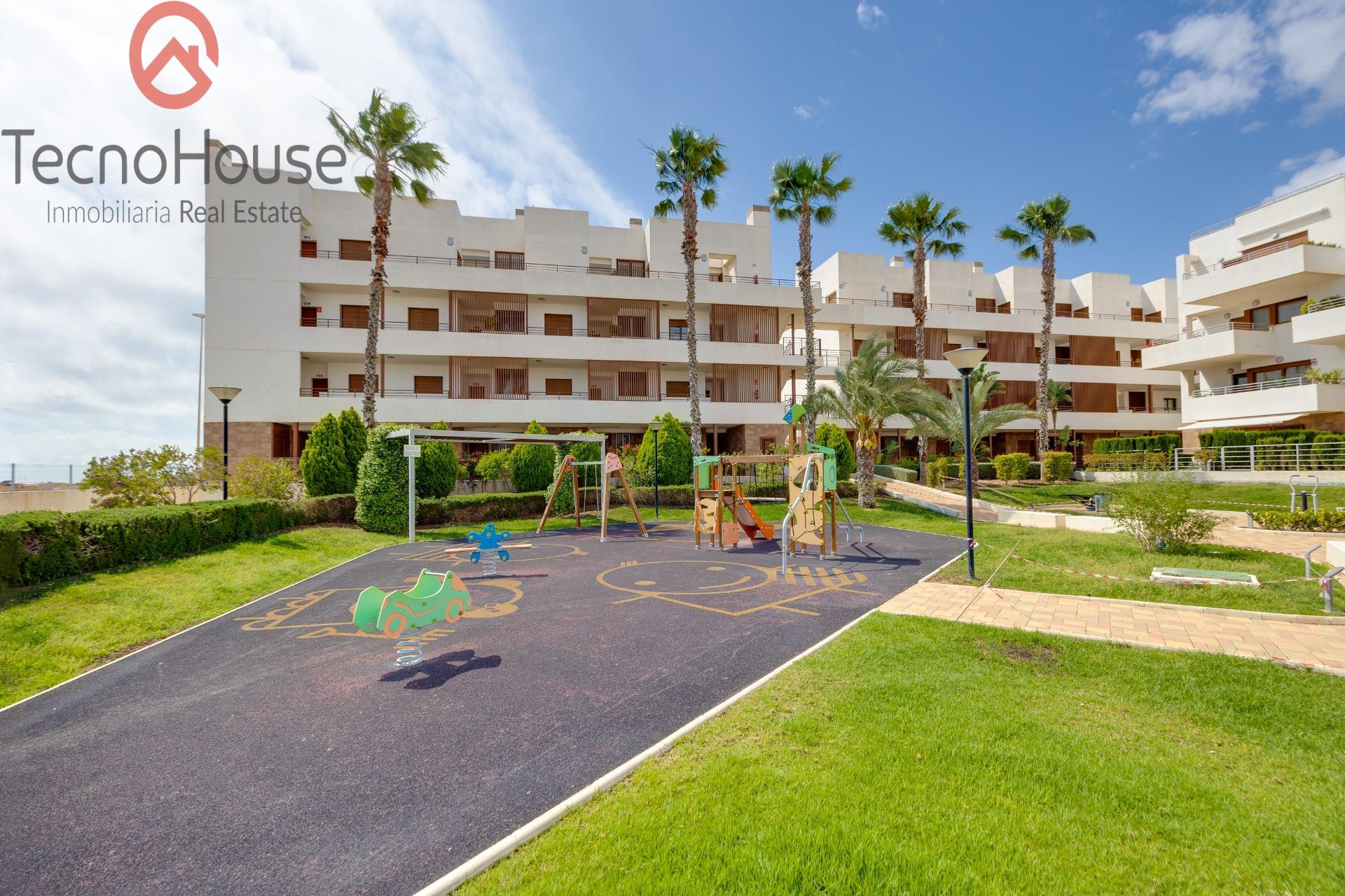 Communal green space and walkways, Residencial Terrazas de Campoamor