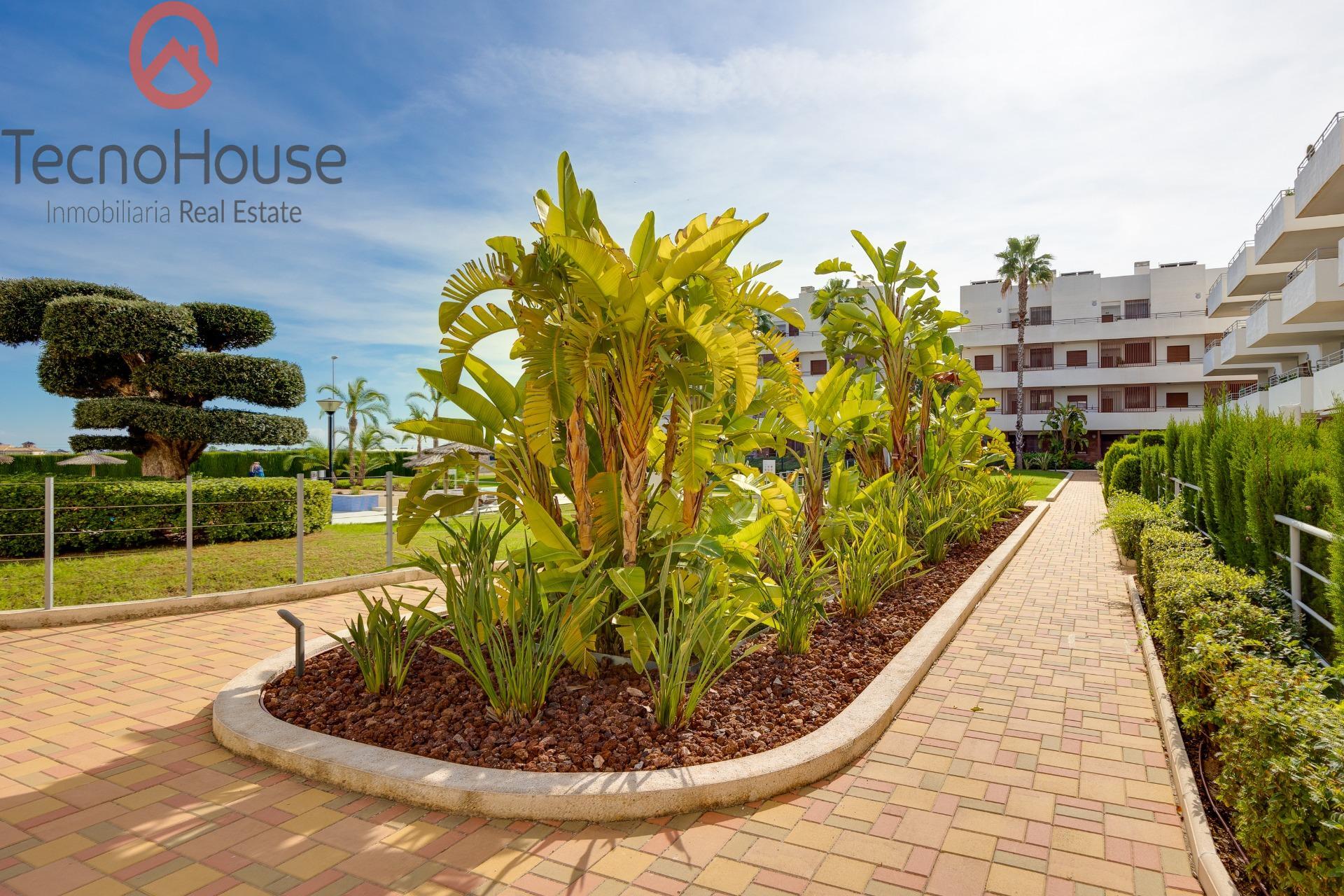 Floor plan of 2-bedroom apartment at Residencial Terrazas de Campoamor, Lomas de Cabo Roig