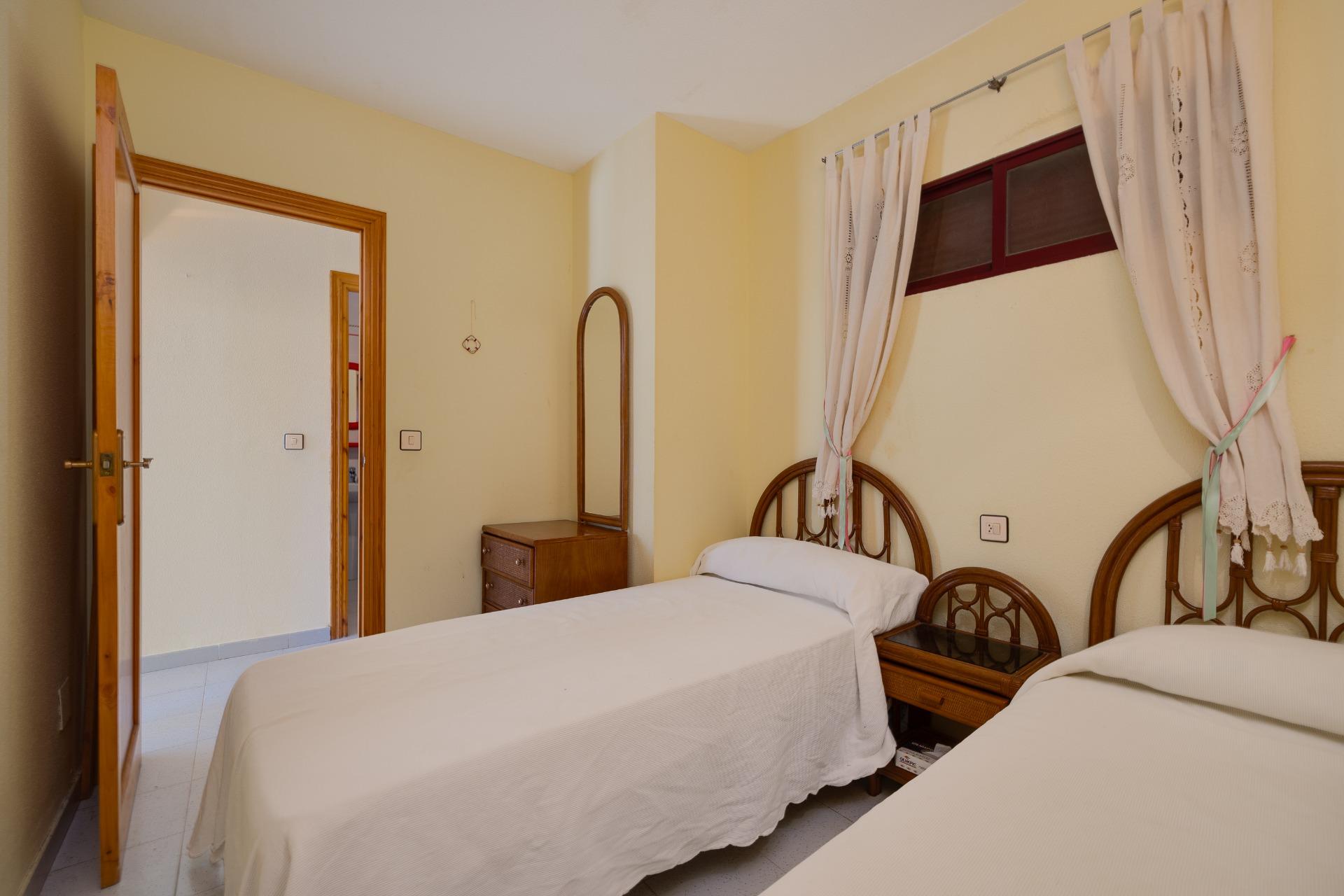 Bedroom window and furnishings, 2-bedroom apartment, La Mata