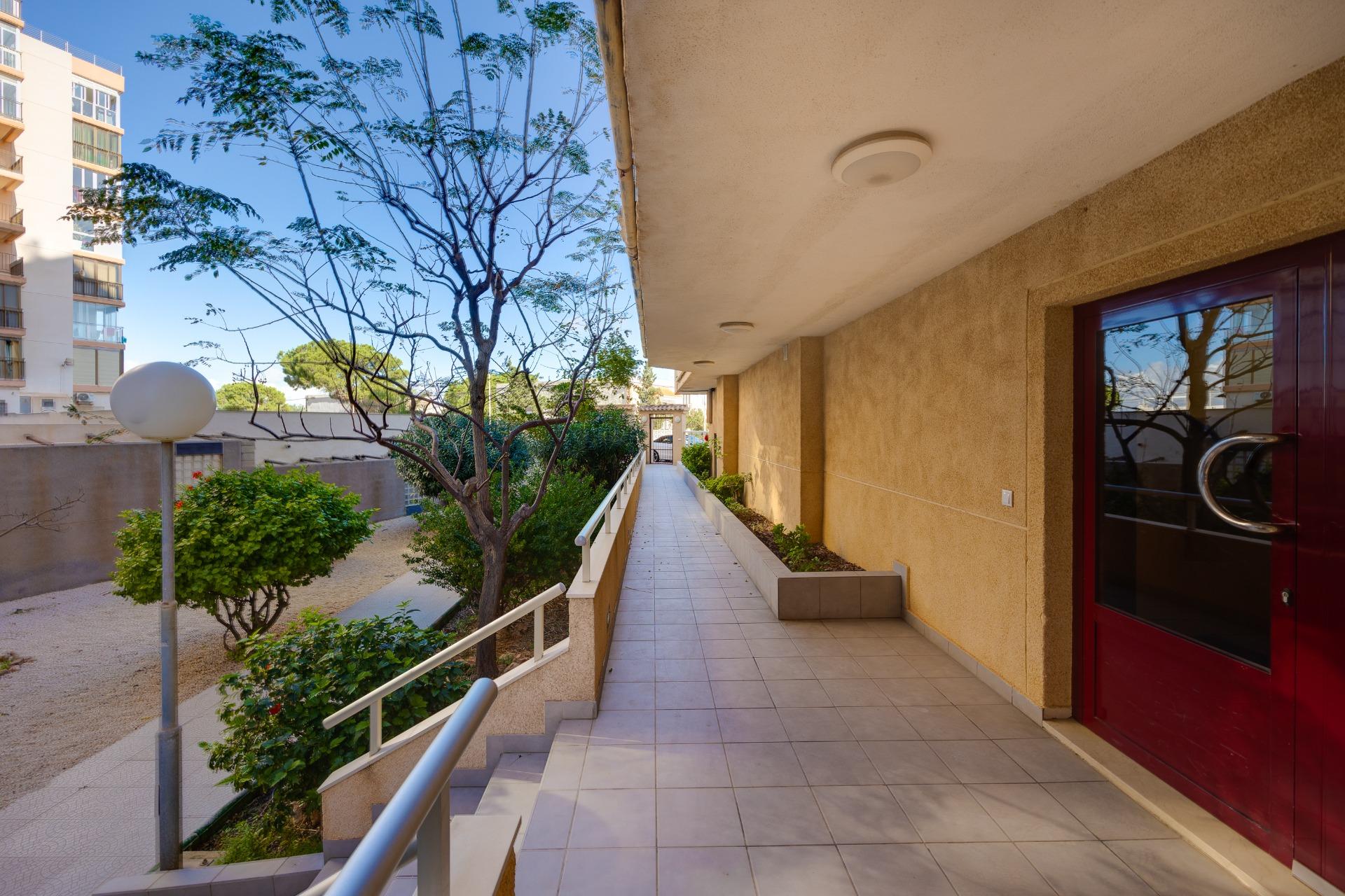 Kitchen appliances and cabinetry, apartment in La Mata