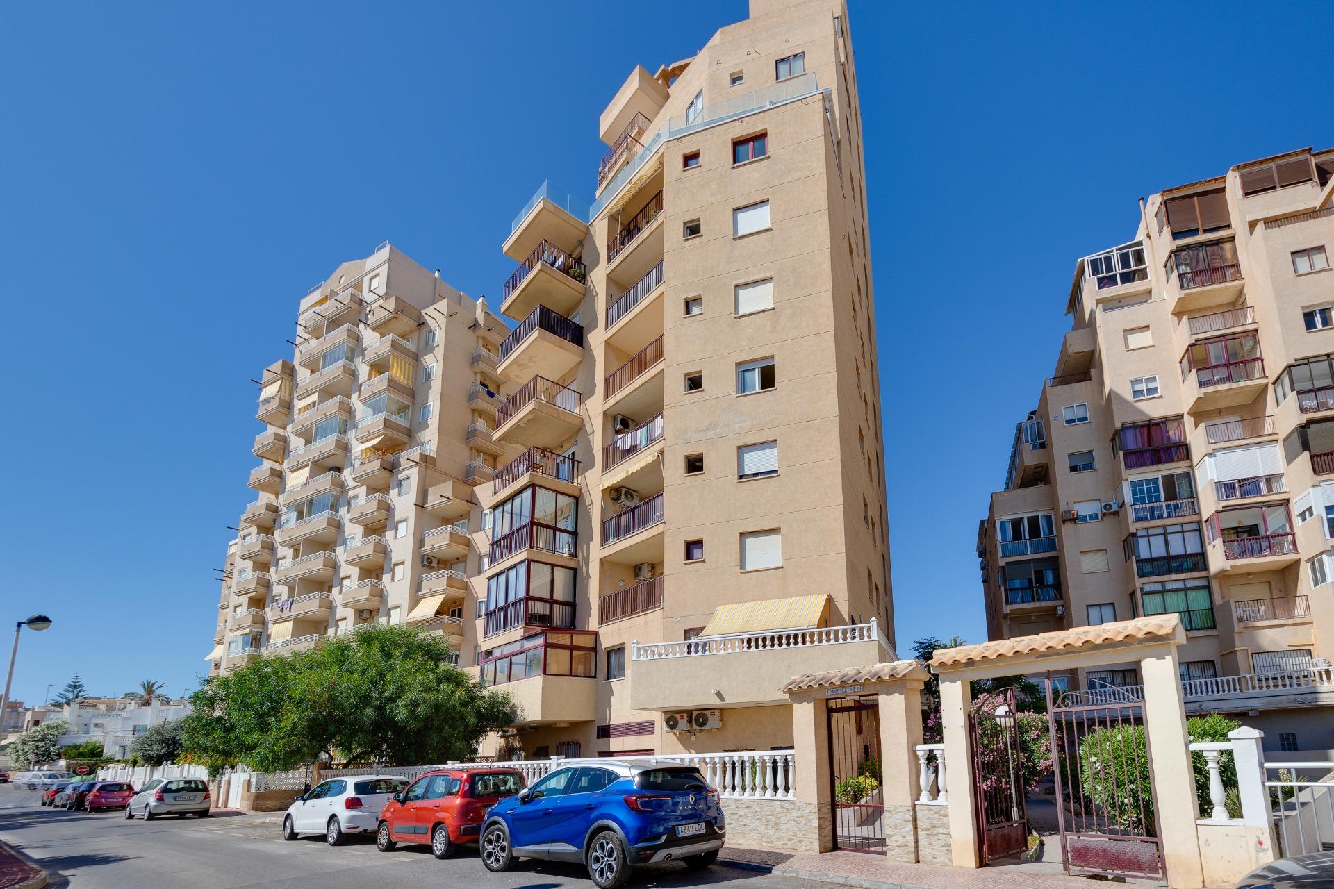Terrace with outdoor furniture, east-facing, La Mata, Torrevieja