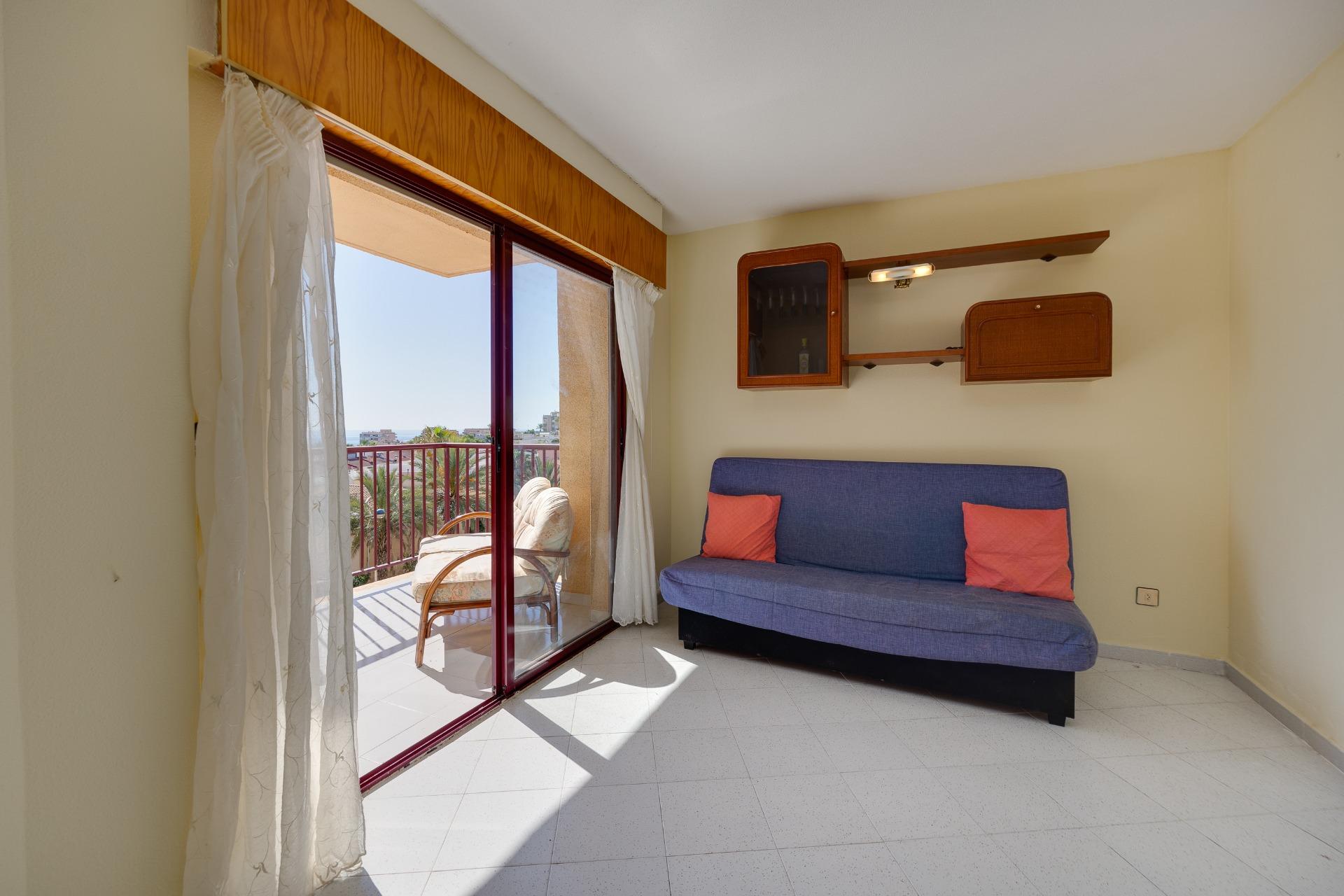 Second double bedroom with built-in wardrobes, 2-bedroom apartment, La Mata