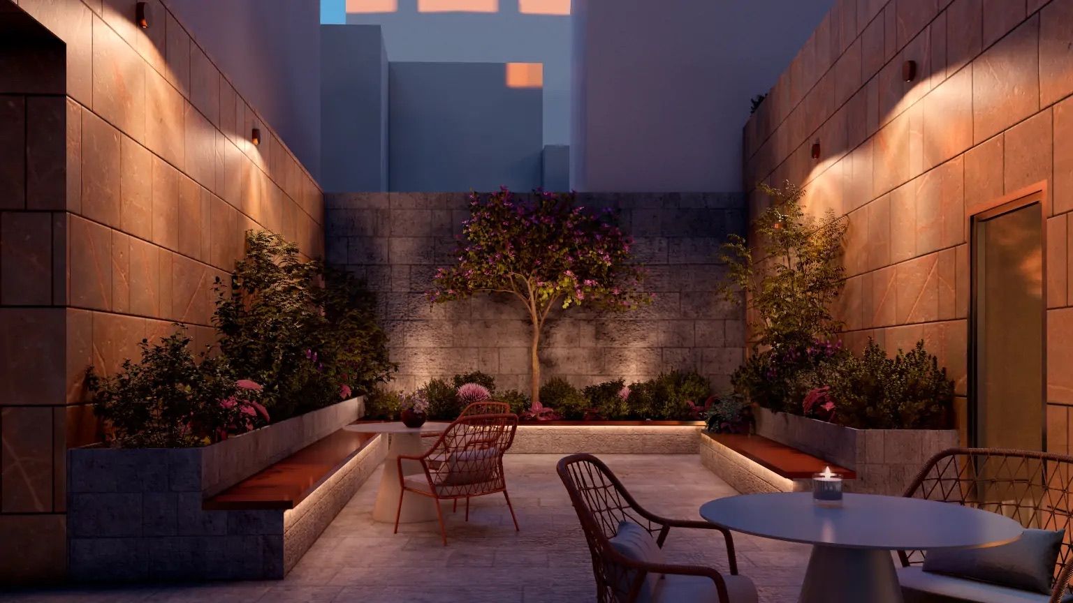 Apartment for sale in Villajoyosa, Alicante - exterior facade of new-build six-storey residential block