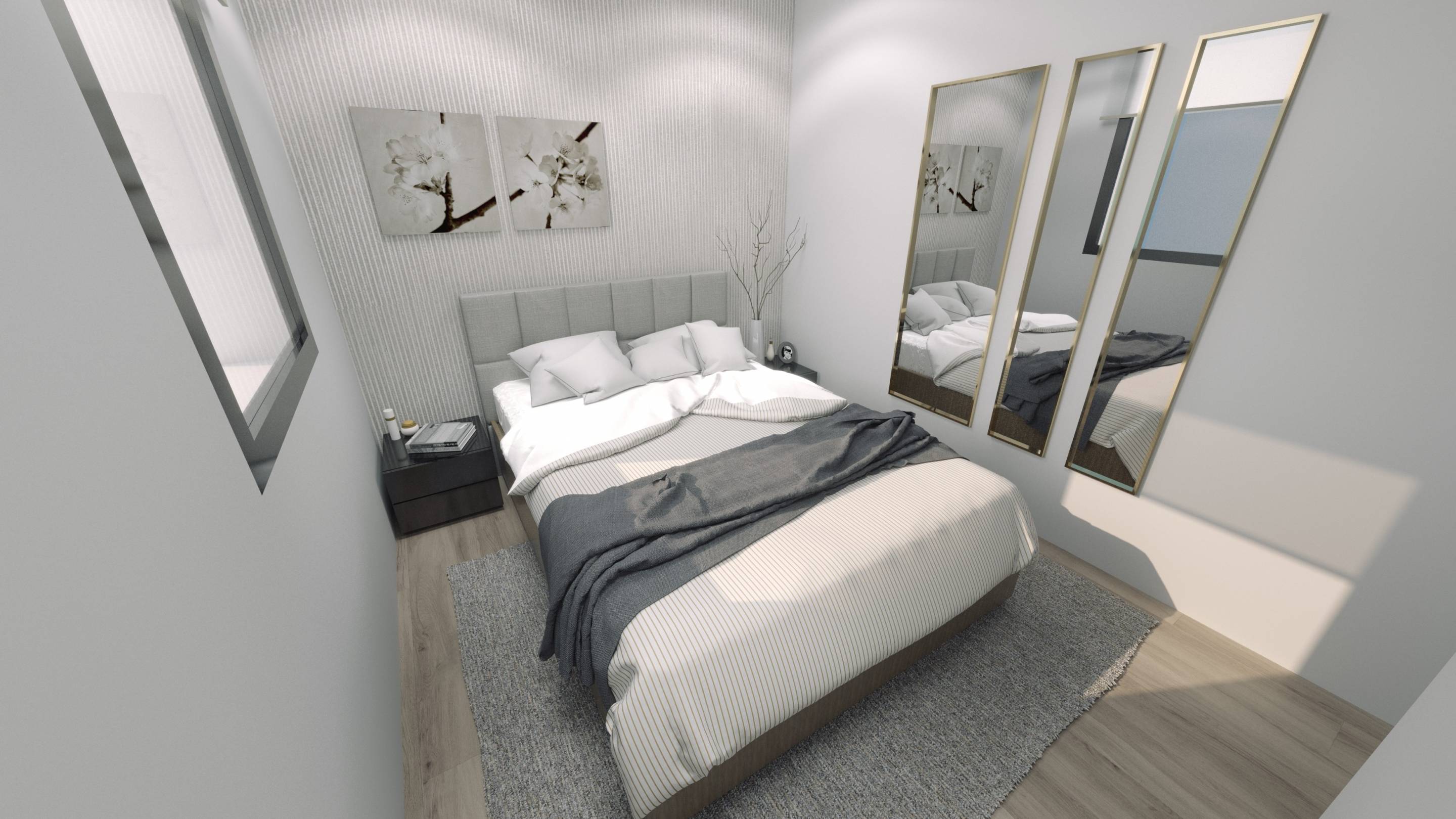 Second bathroom with shower in 2-bedroom new-build apartment, Centro, Torrevieja