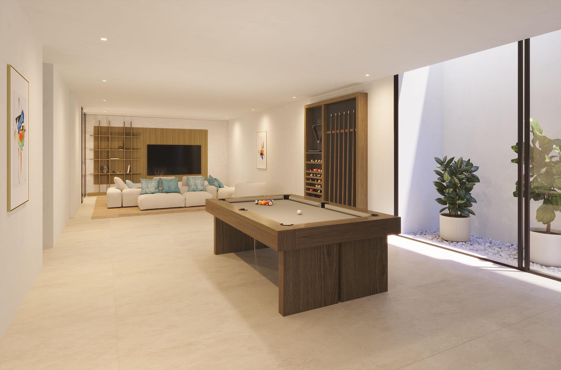 Second bedroom in 3-bedroom new-build villa, Estepona Golf, Estepona