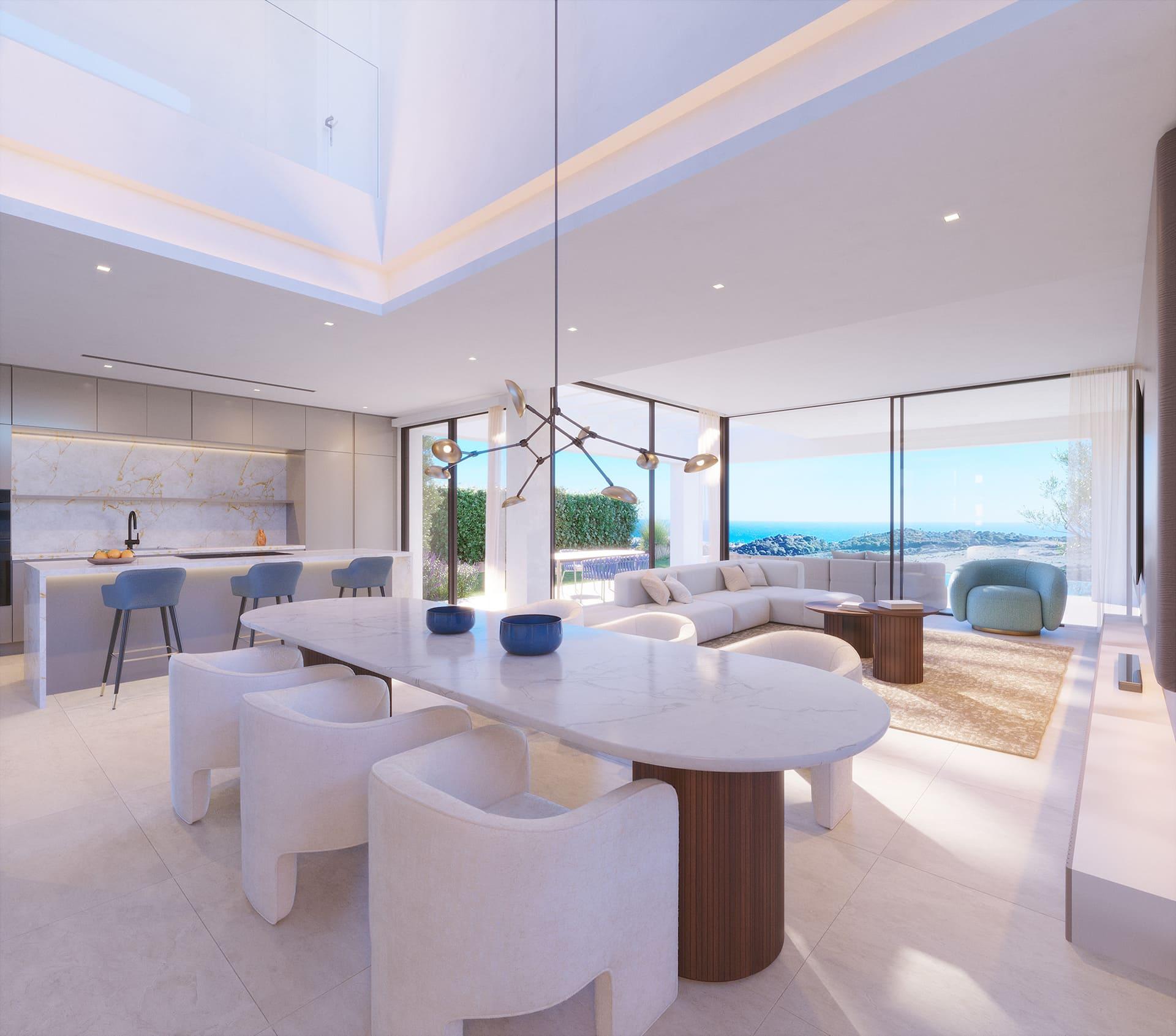 Third bedroom in 3-bedroom new-build villa, Estepona Golf, Estepona