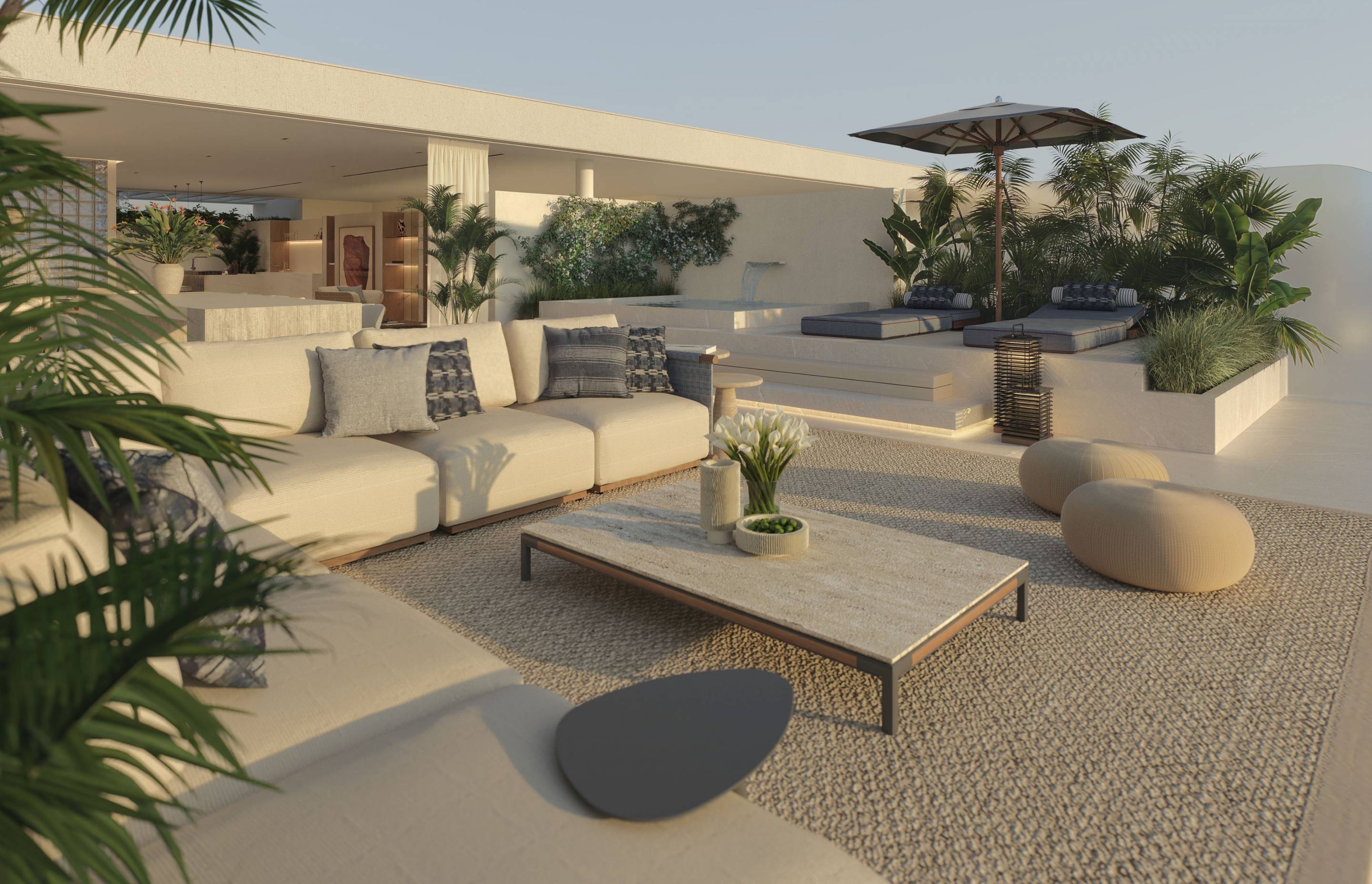 Building facade of new-build residential development, Los Llanos, Estepona