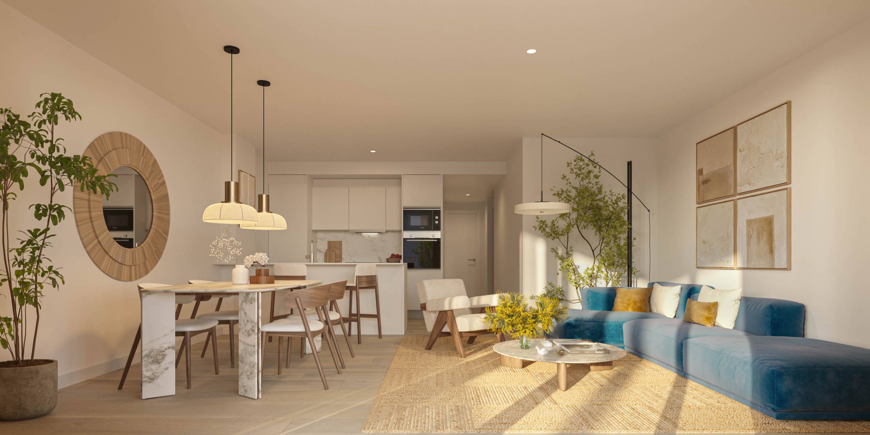 Double bedroom in 2-bedroom new-build apartment, Playa Setla Mirarrosa