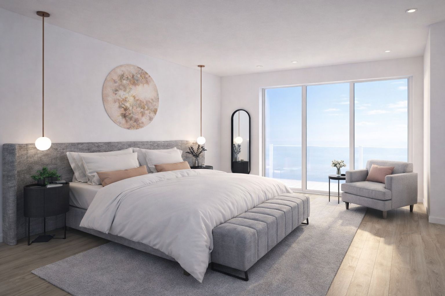 Street approach to new-build villa with private driveway, Whater Gardens, Estepona