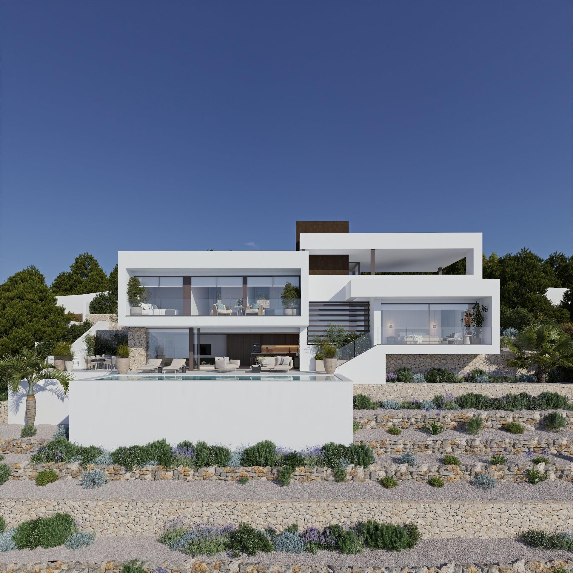 Fourth bedroom in new-build villa, Altea La Nova, Altea
