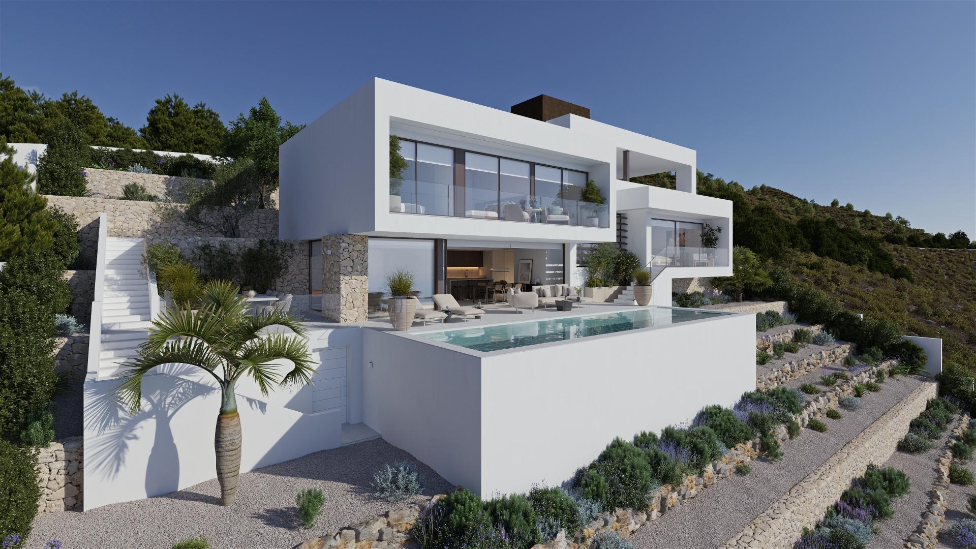 Utility room in new-build villa, Altea La Nova, Altea