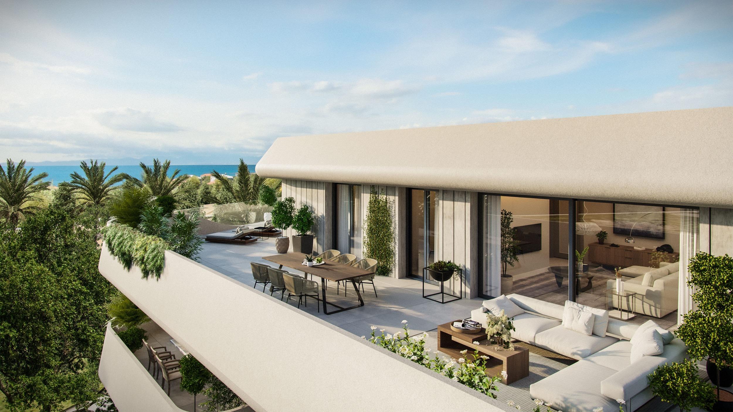 Communal pool in new-build development, San Pedro, Marbella