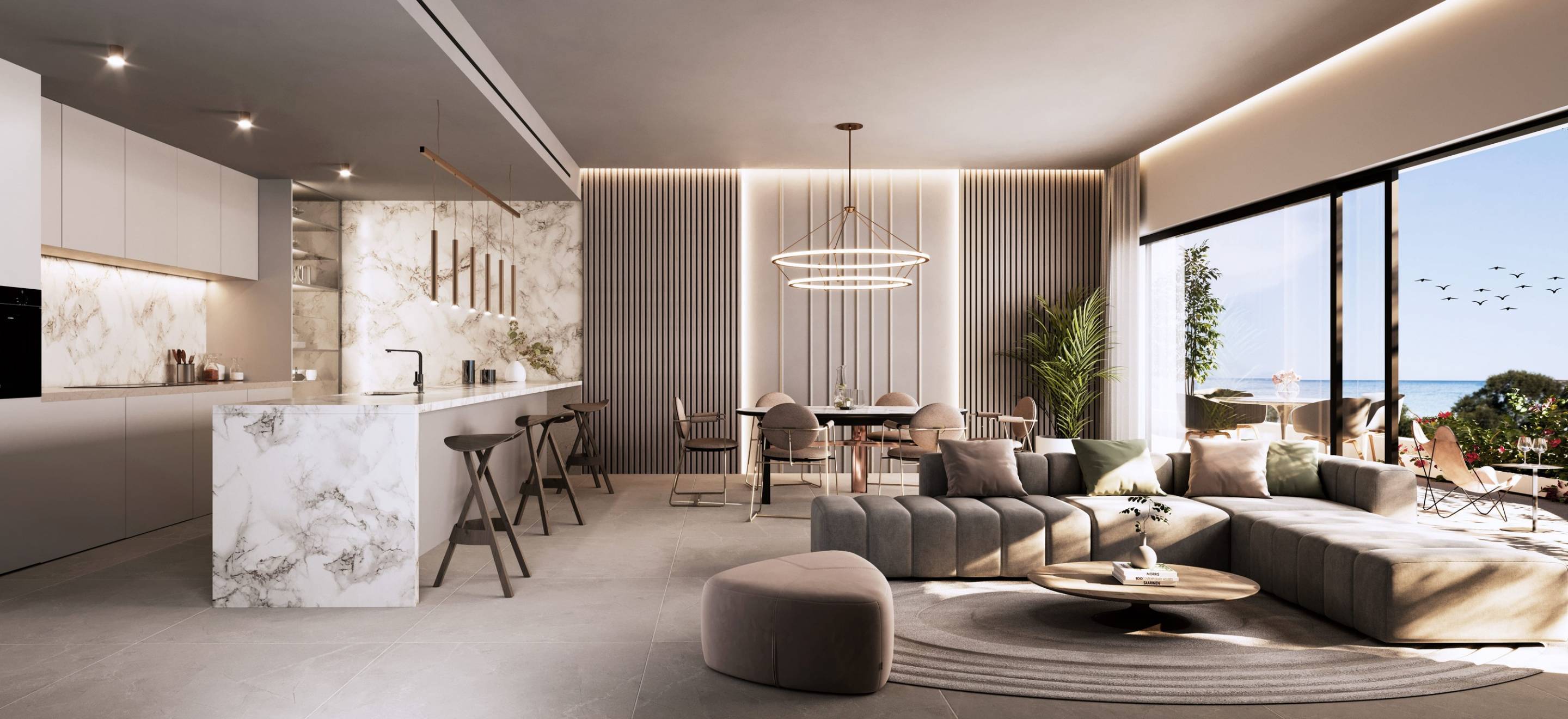 Hallway and entrance of 3-bedroom penthouse, San Pedro, Marbella
