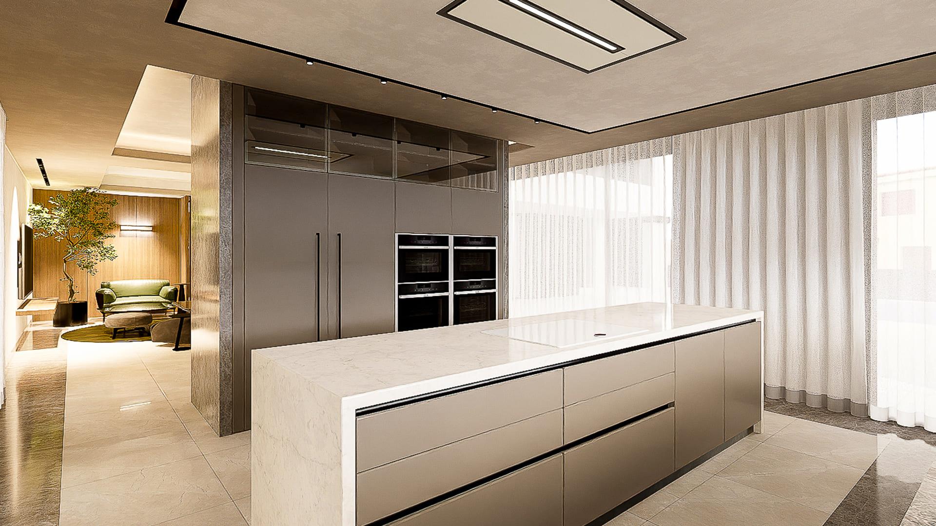 Second bedroom with window in new-build villa, Sierra Cortina, Finestrat