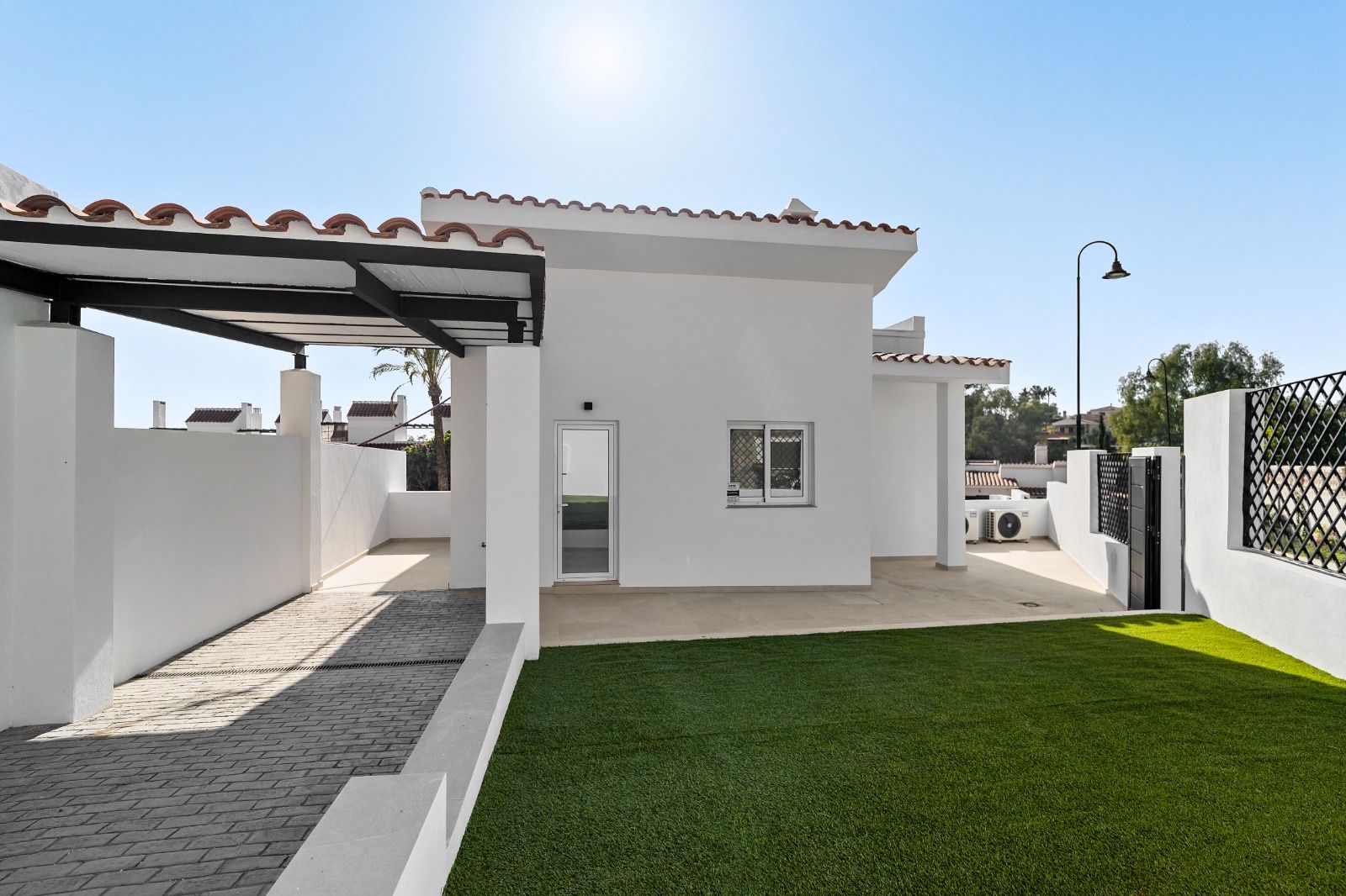 View from the terrace of new-build villa, Mijas Pueblo, Mijas