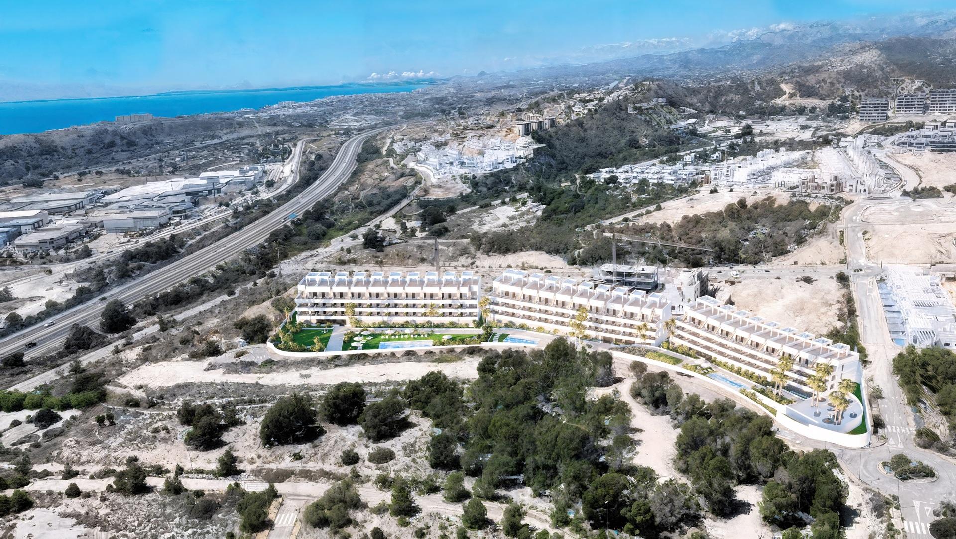Perimeter road of Seascape Resort, Finestrat