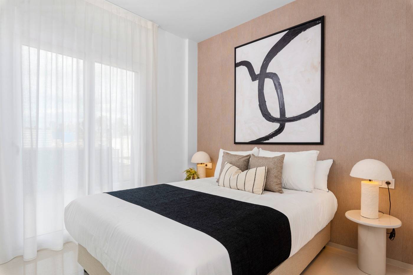 Private terrace of 18 m2 in 3-bedroom penthouse, Pueblo Bravo, Ciudad Quesada