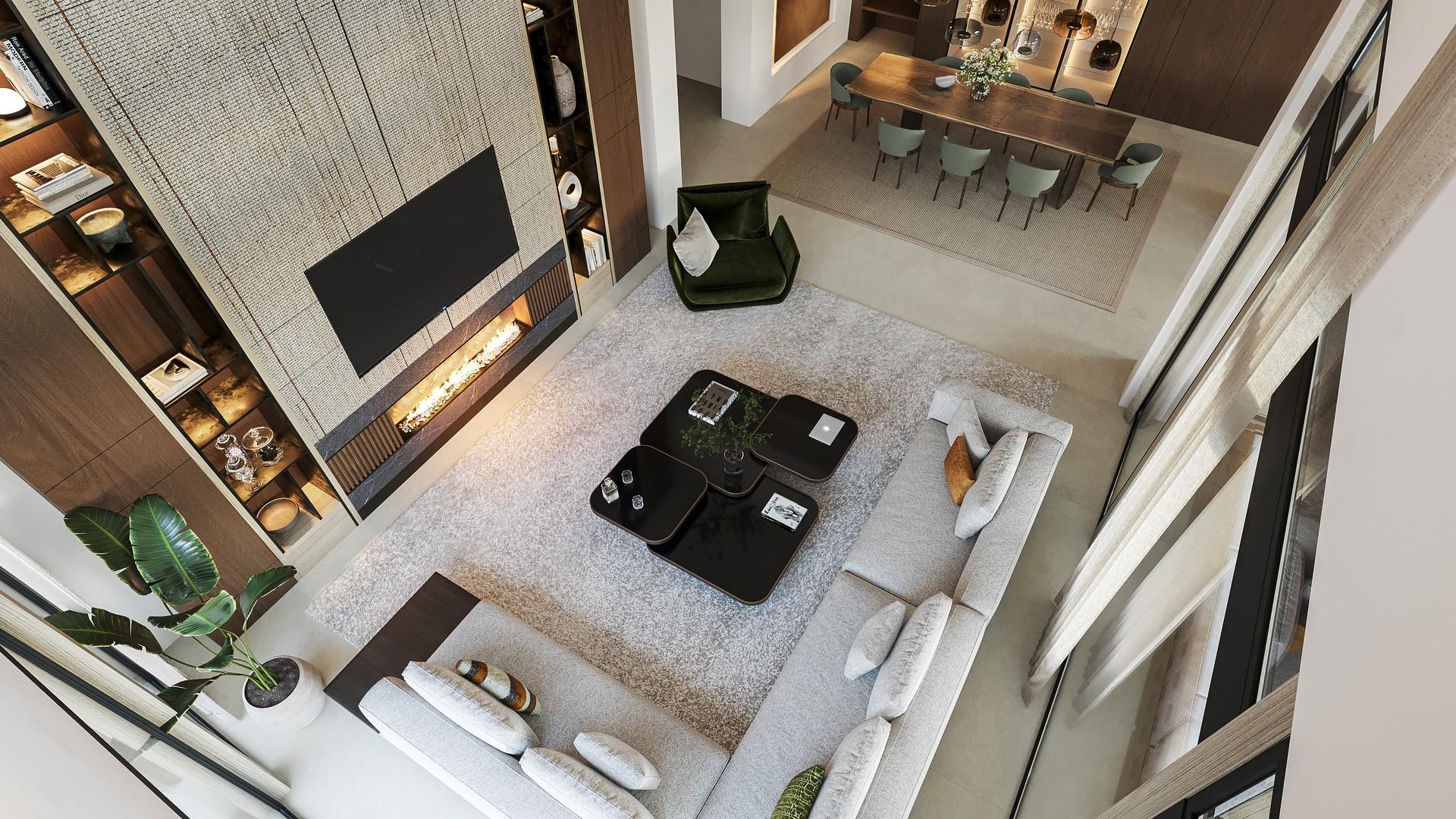 Double bedroom with integrated storage in new-build villa, Nagüeles, Marbella